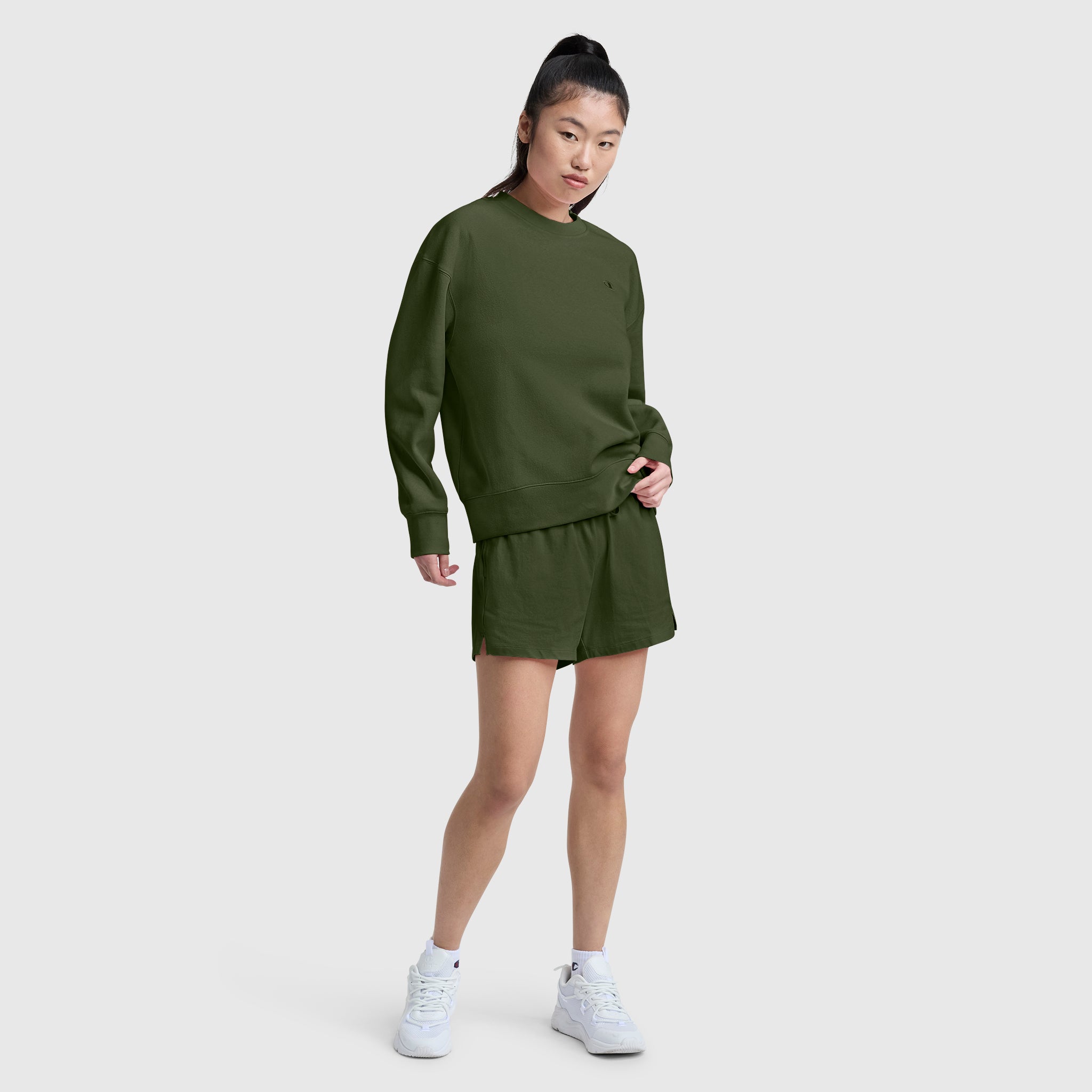 Champion Shorts 4" Lightweight Lounge short femme Chive léger