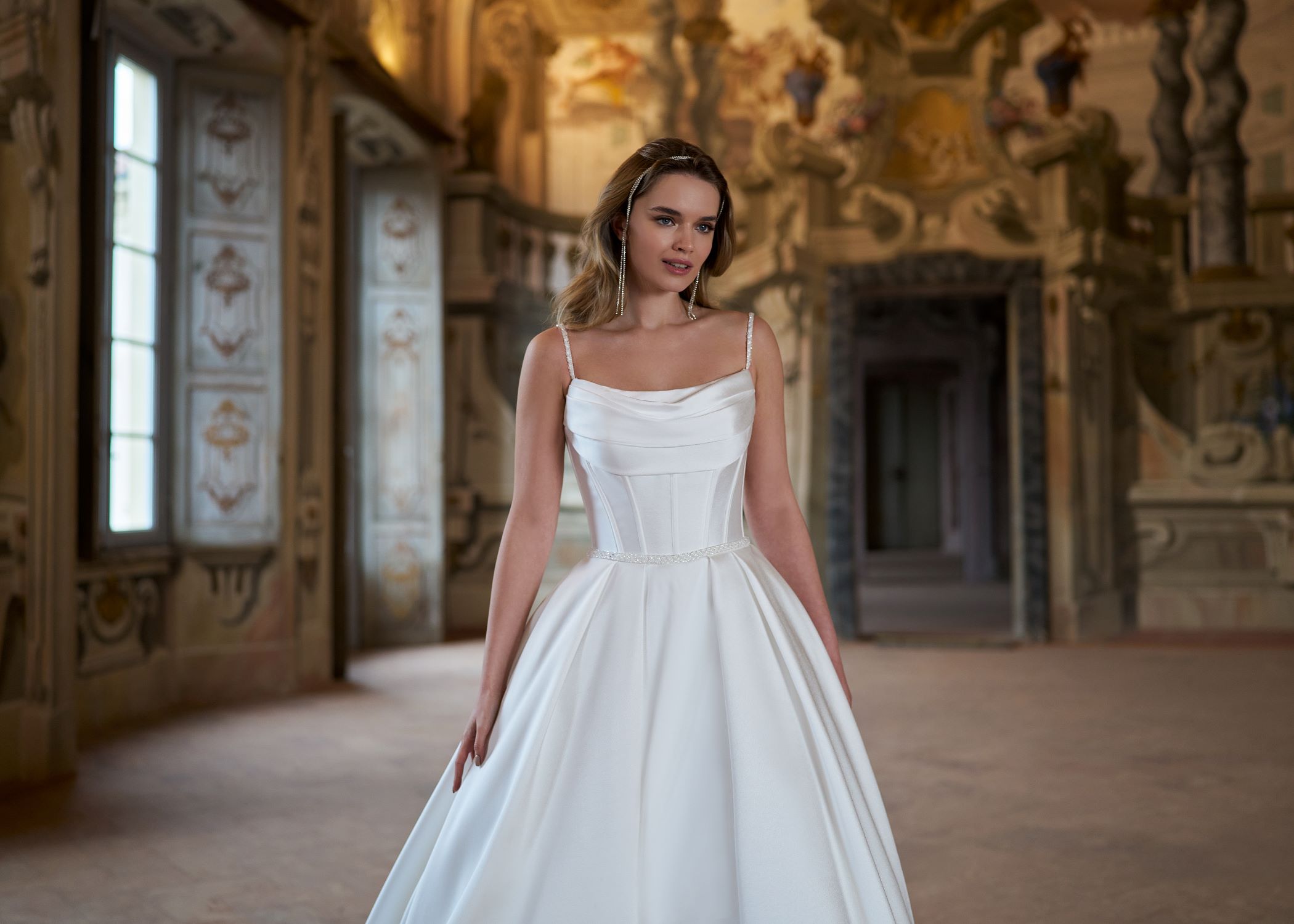 Hervé Paris Mix & Match Nuala top mariée blanc