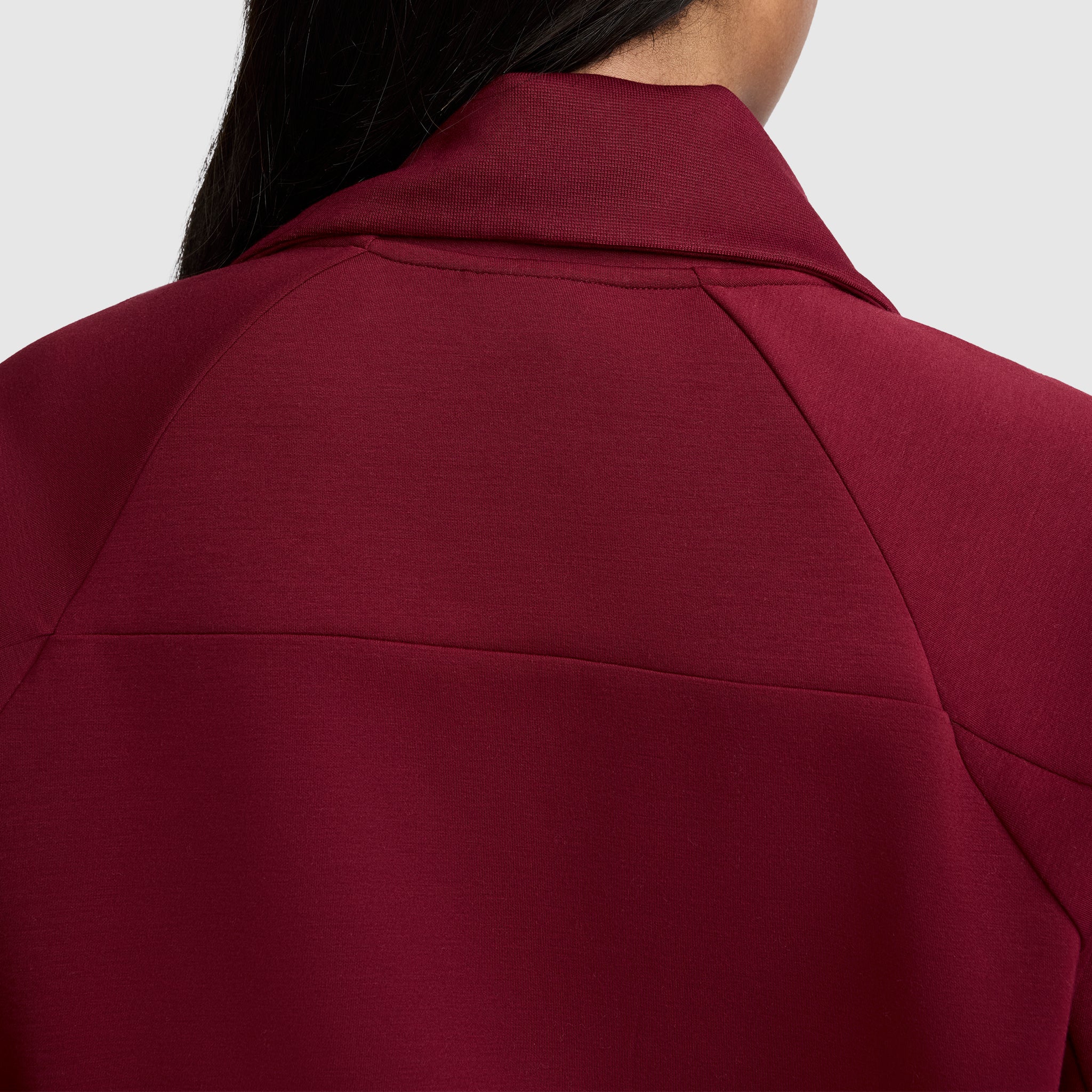 Champion Quarter-Zip Pullover sweat rouge
