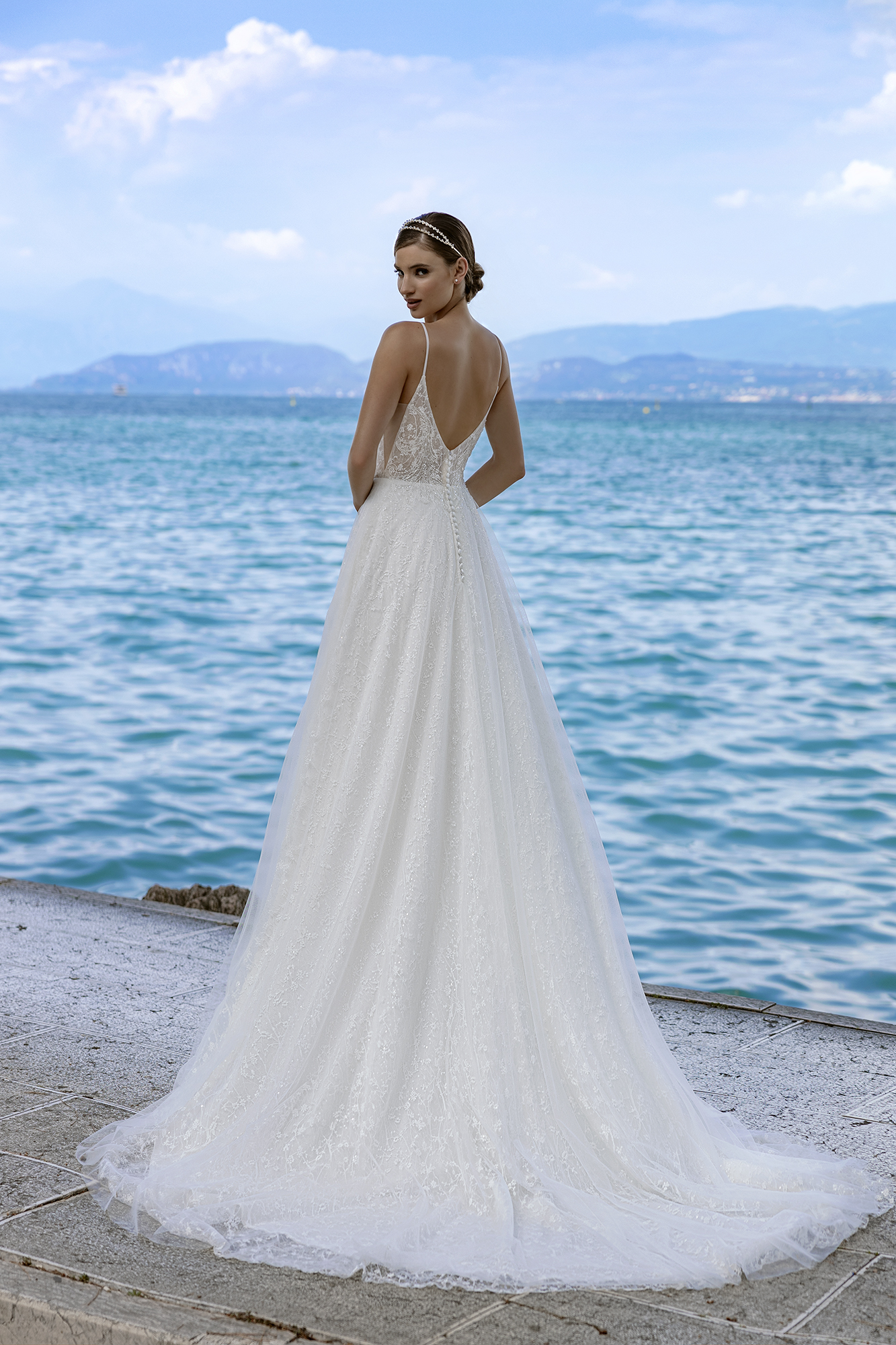 Le Jour de Notre Oui SÉLÉNA robe de mariée sirène satin