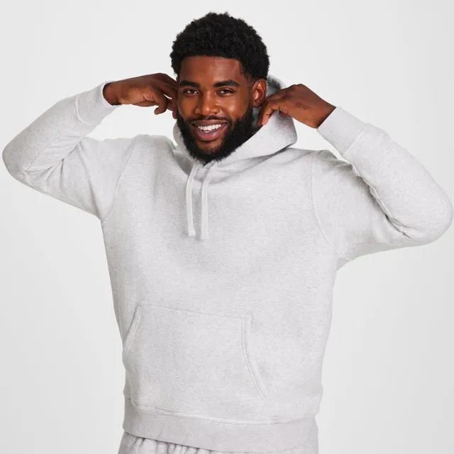 Champion Powerblend Hoodie sweat capuche homme Gris clair grande taille