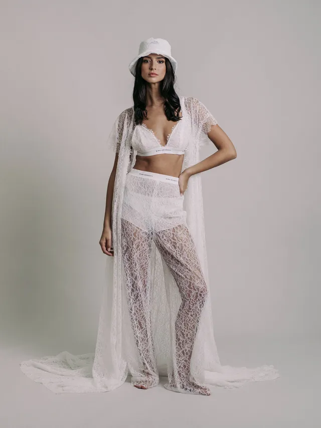 Rime Arodaky Evening Summer caftan dentelle floral