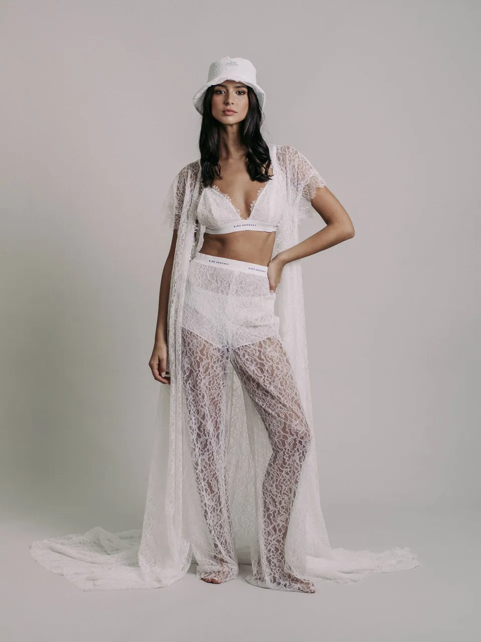 Rime Arodaky Evening Summer caftan dentelle floral