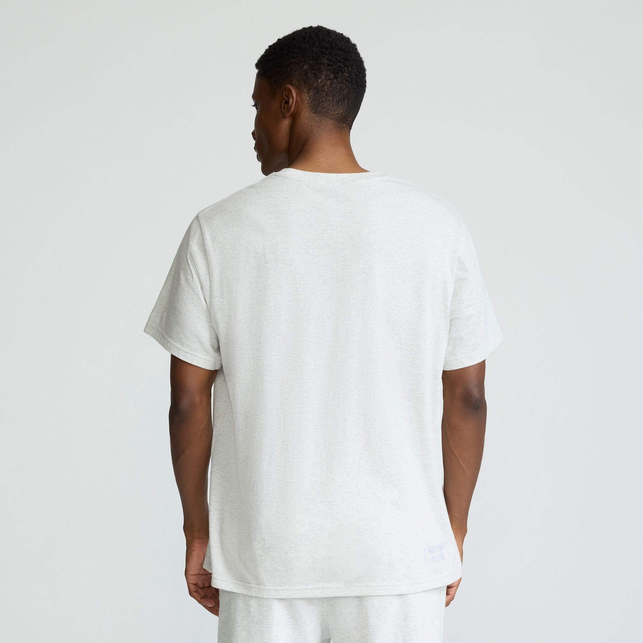 Champion Classic Graphic Script Logo t-shirt homme Platinum Silver coton