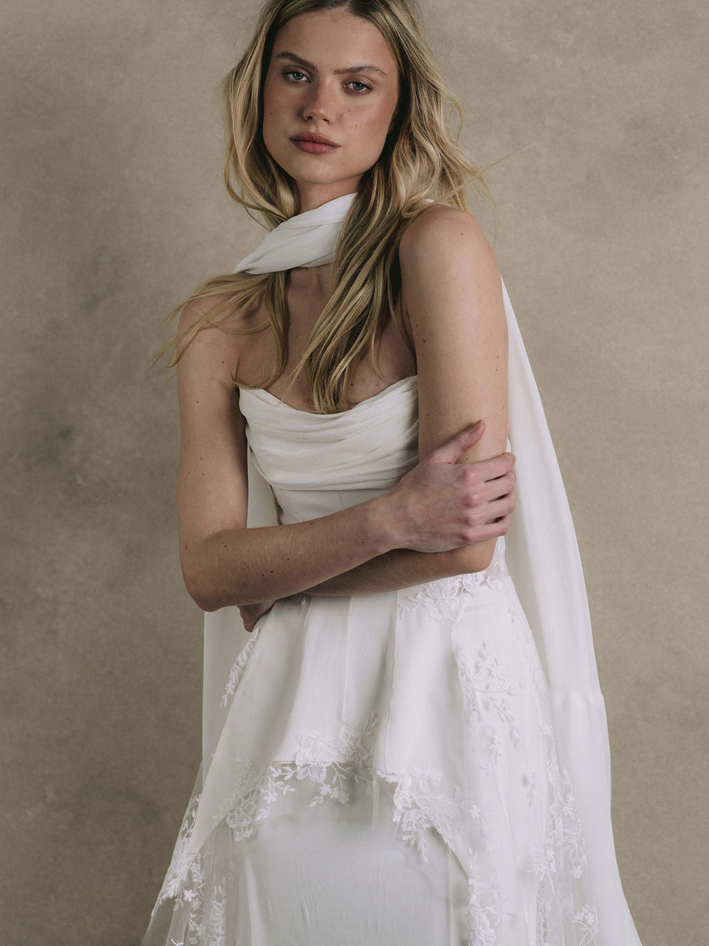 Rime Arodaky Bridal Scarlett robe de mariée corset traîne