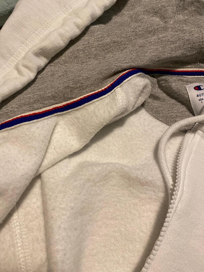 Champion Powerblend Full-Zip Hoodie sweat noir grande taille