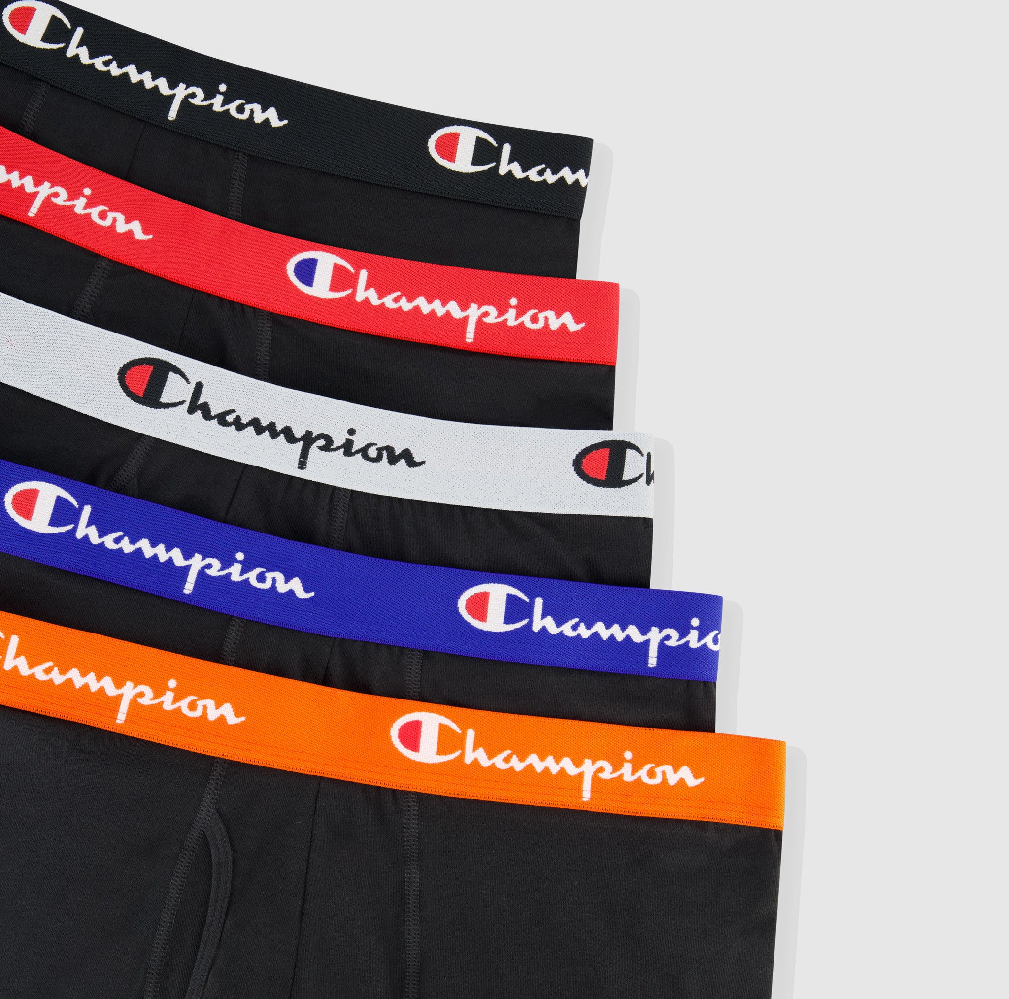 Champion 5 Pk Cotton Stretch Boxer boxer homme assorti coton