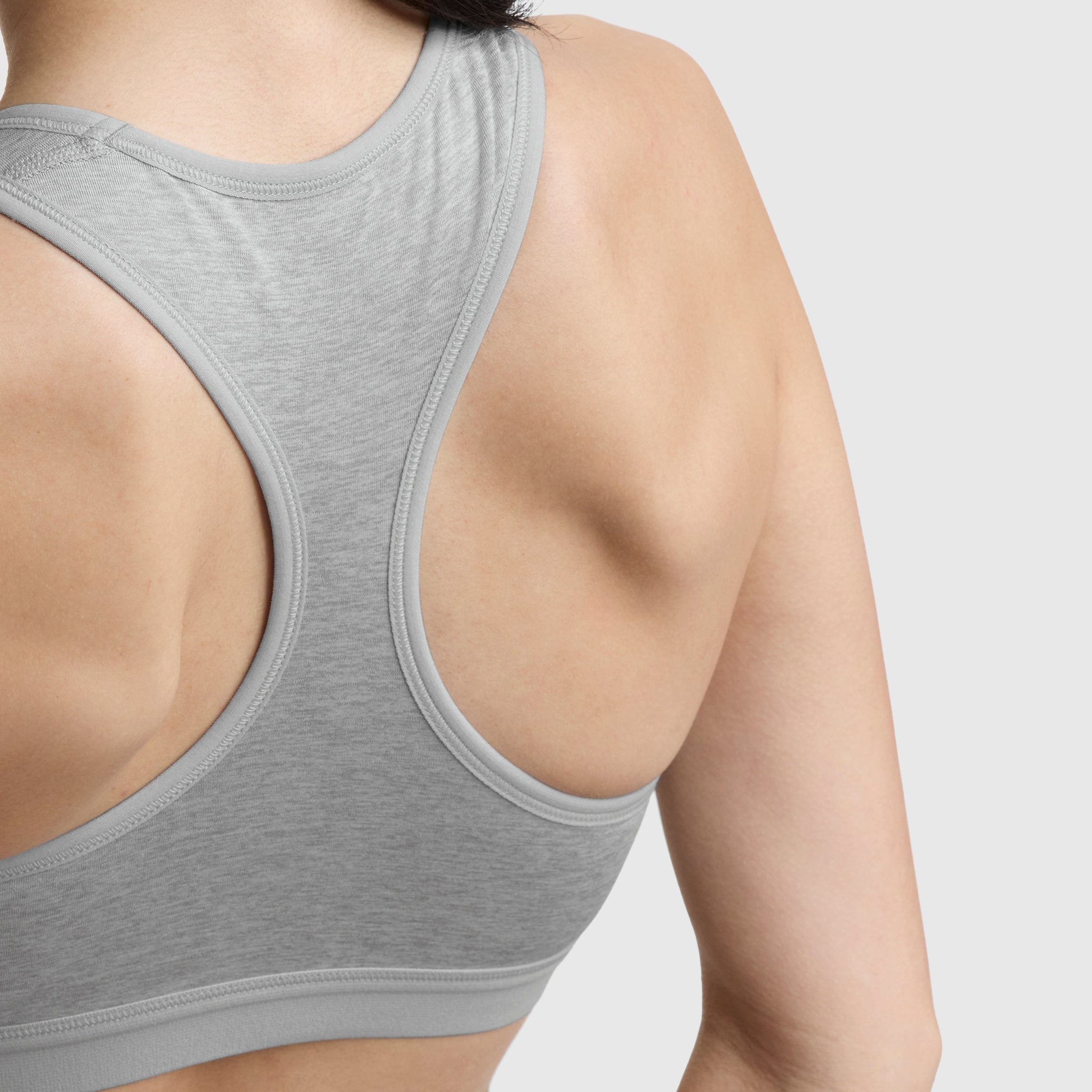 Champion Compression C Logo brassière Oxford Grey maintien modéré