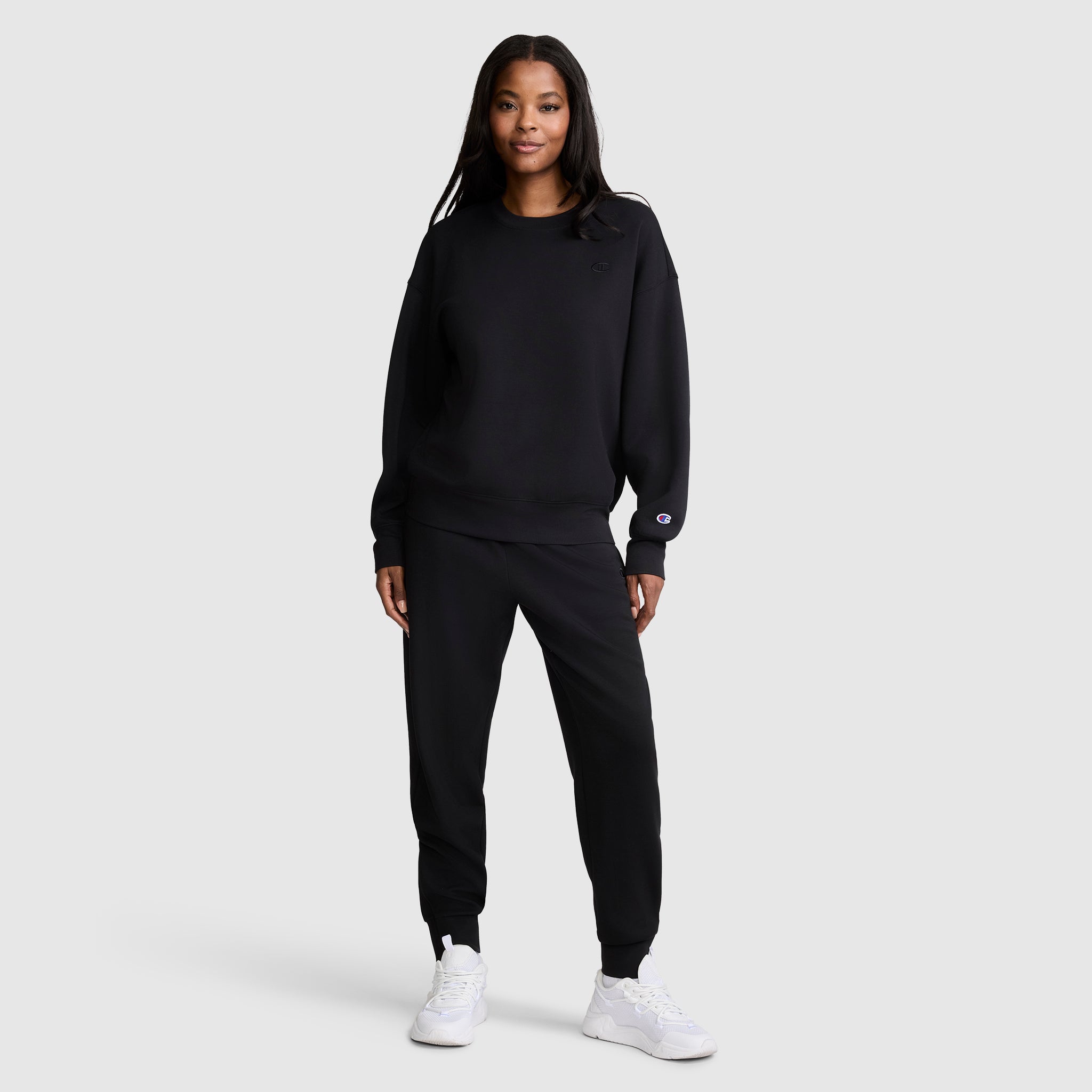 Champion Taper Leg Jogger jogging noir à zips modal