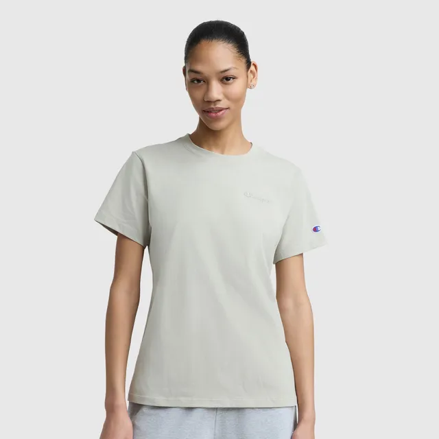 Champion Classic Script T-shirt beige coton col rond