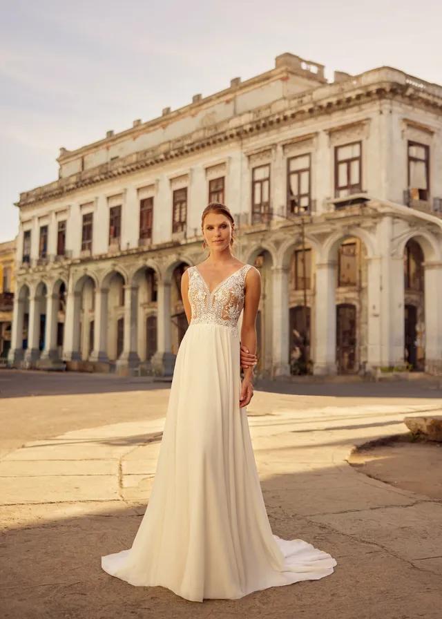 Hervé Paris Libre Lauren robe de mariée princesse