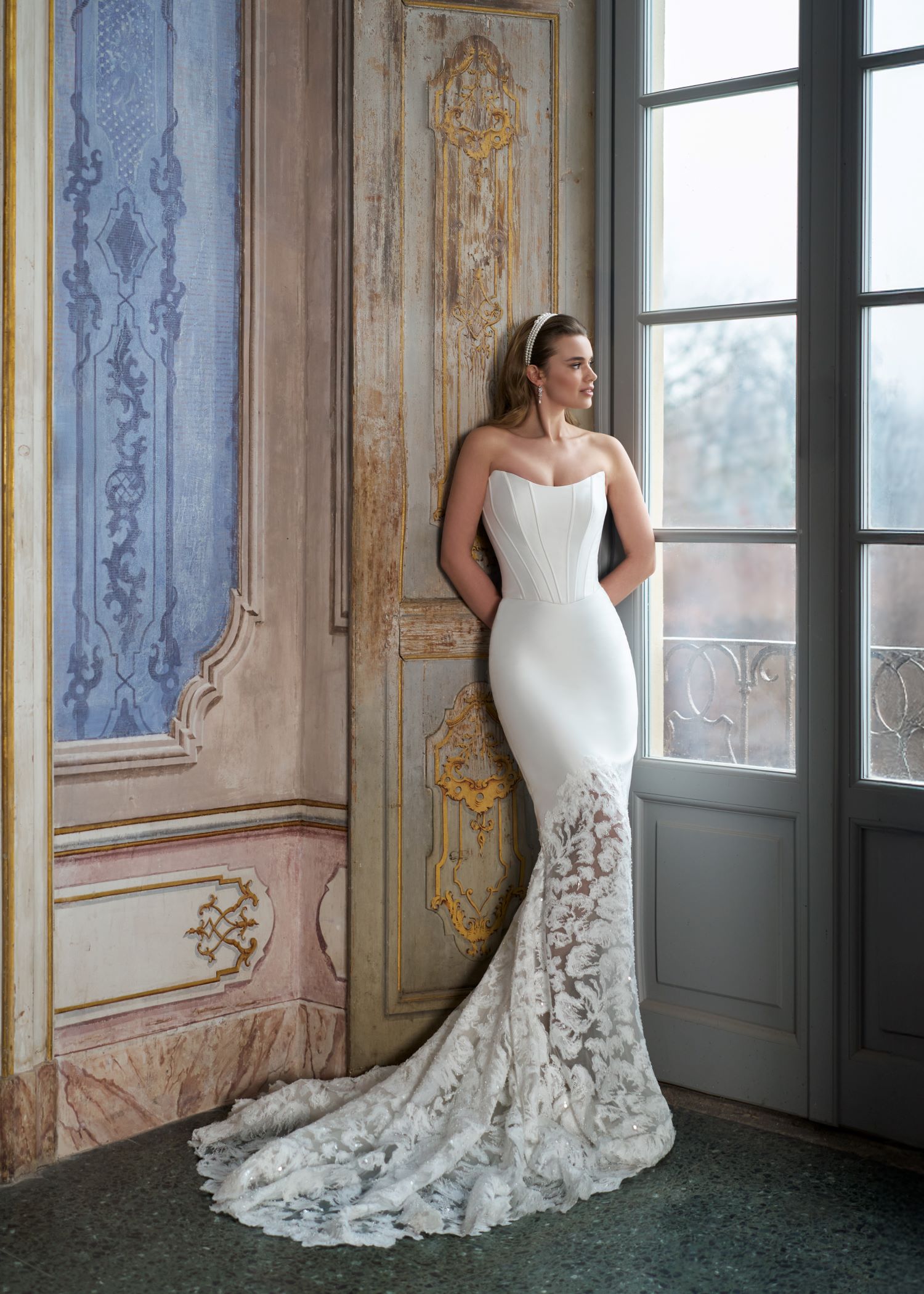 Hervé Paris Mix & Match Nyla top haut de mariée