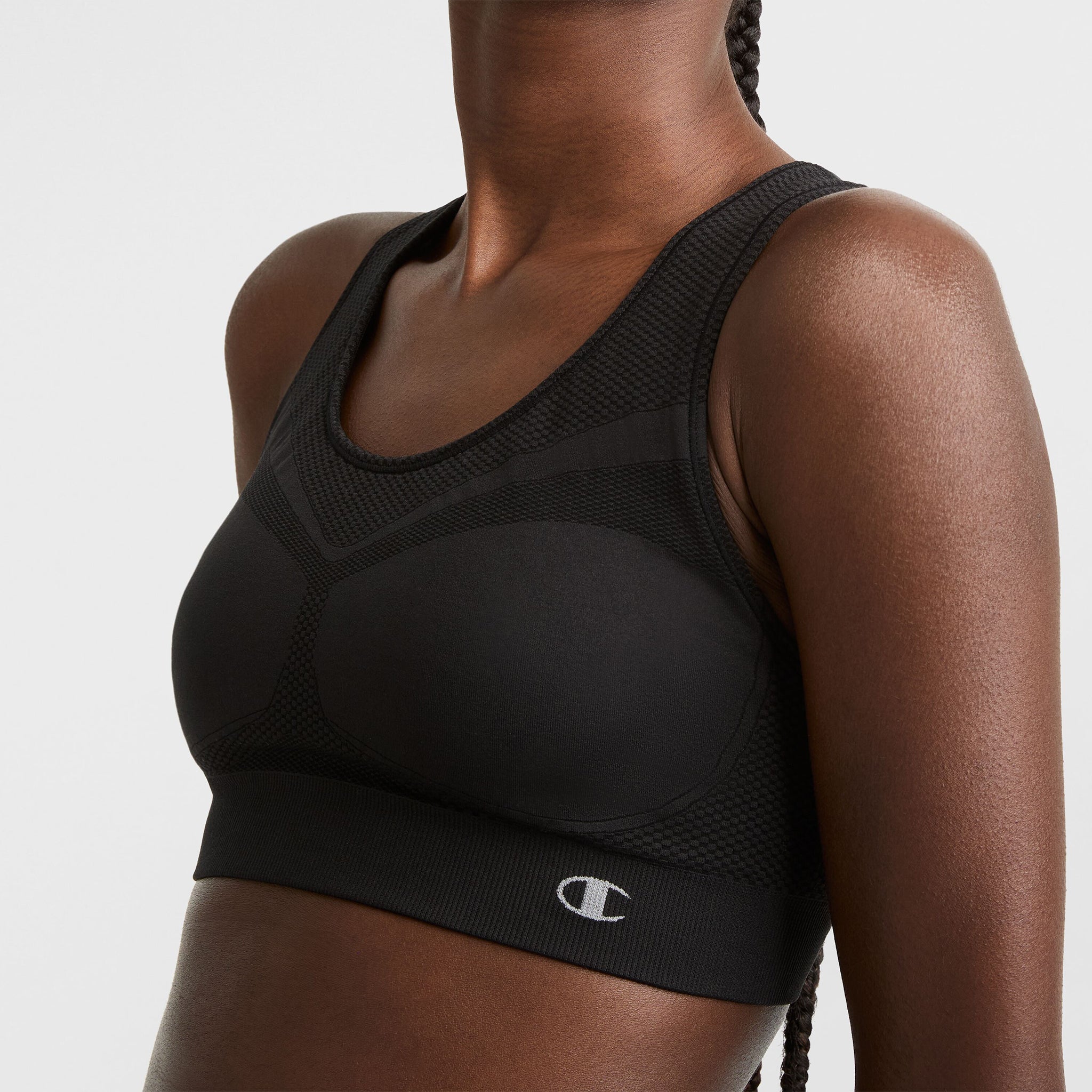 Champion Infinity Brassire sport noire maintien modr