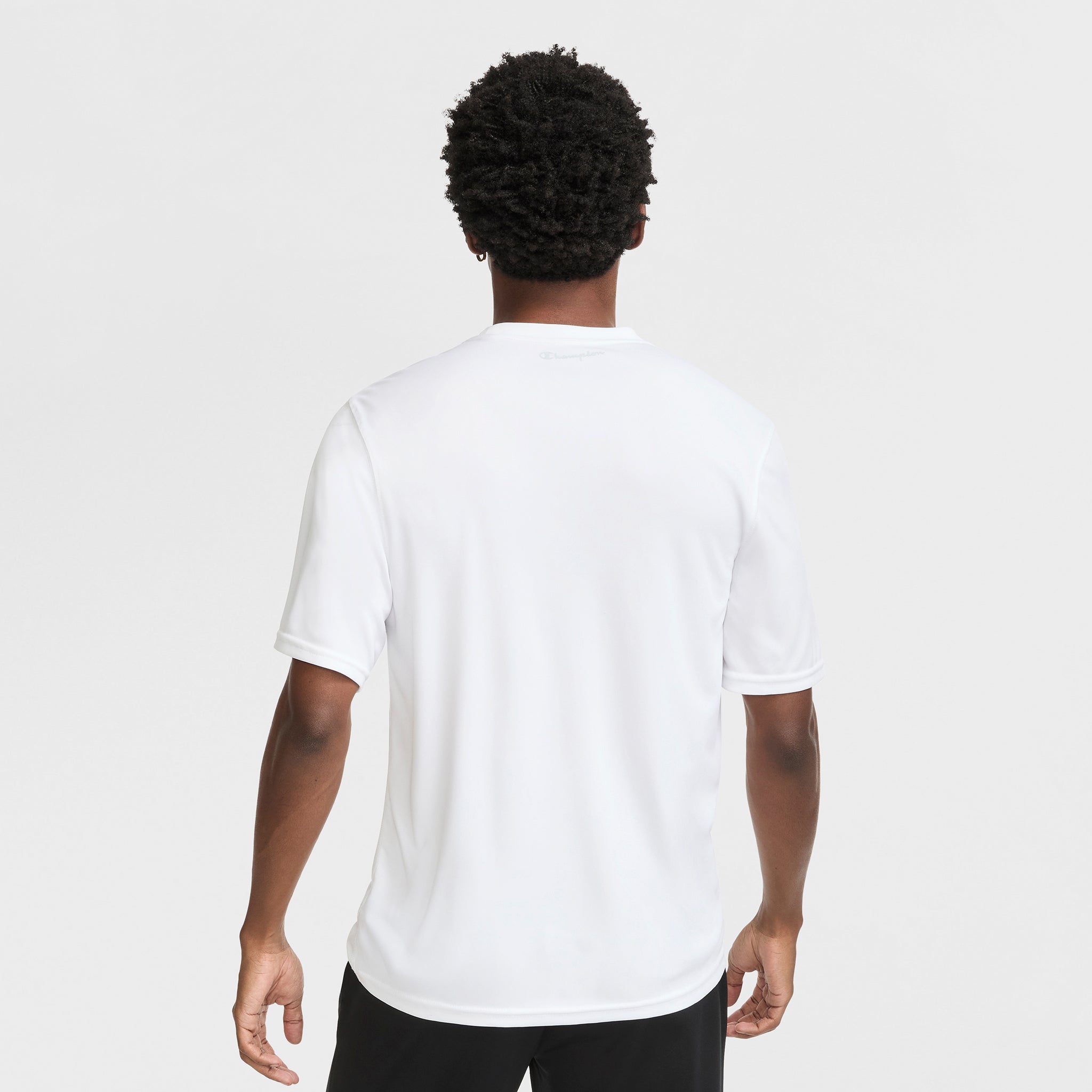 Champion Sport T-Shirt Reflective C Logo tee-shirt homme Bright White blanc
