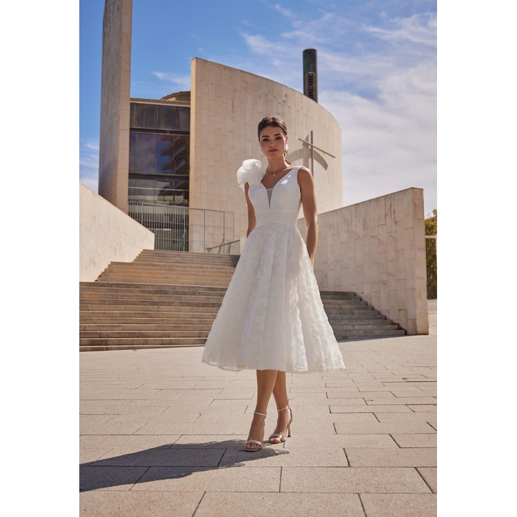 Le Jour de Notre Oui DIDIE robe de mariée sirène satin