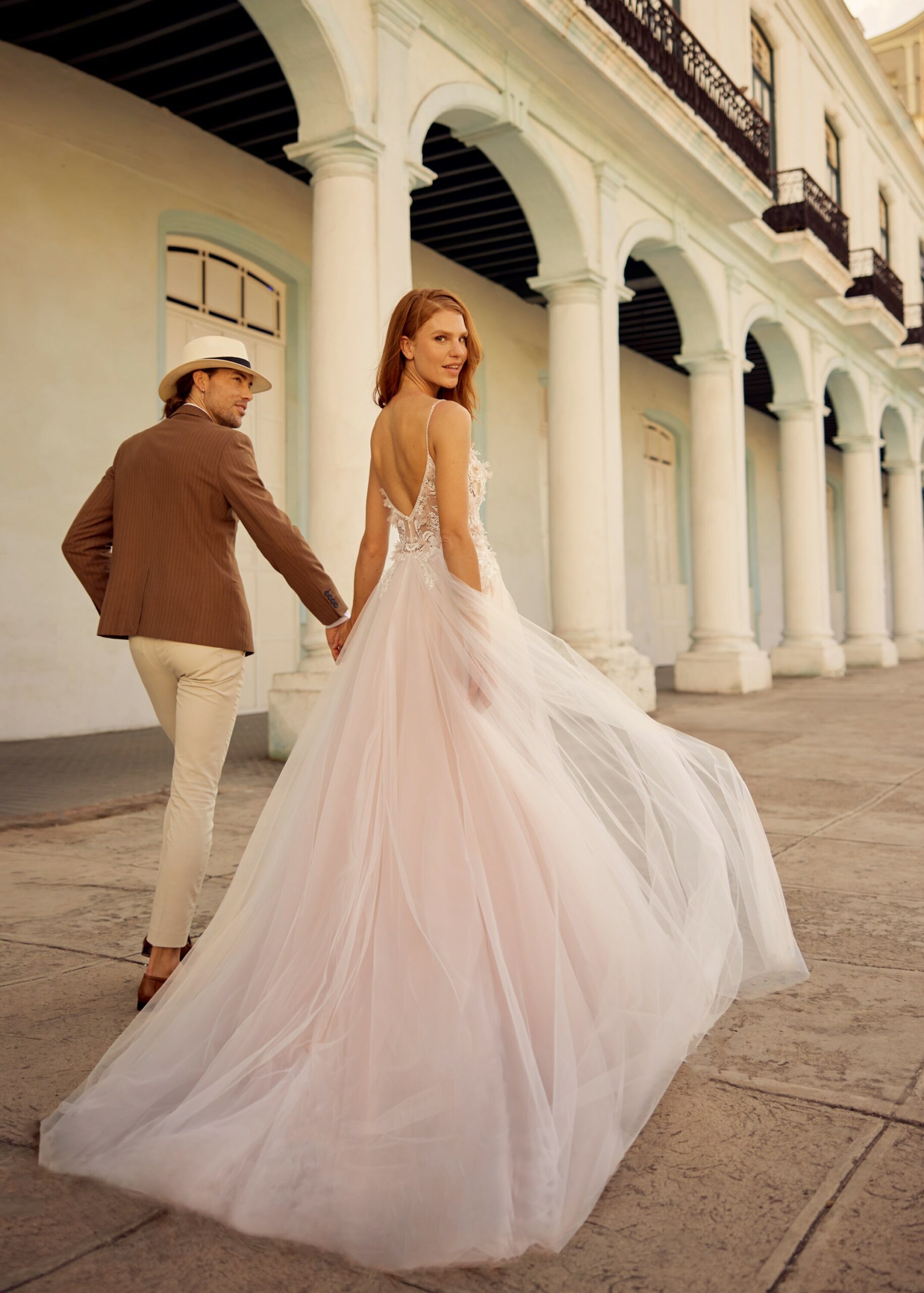 Hervé Paris Libre Livia robe de mariée souple