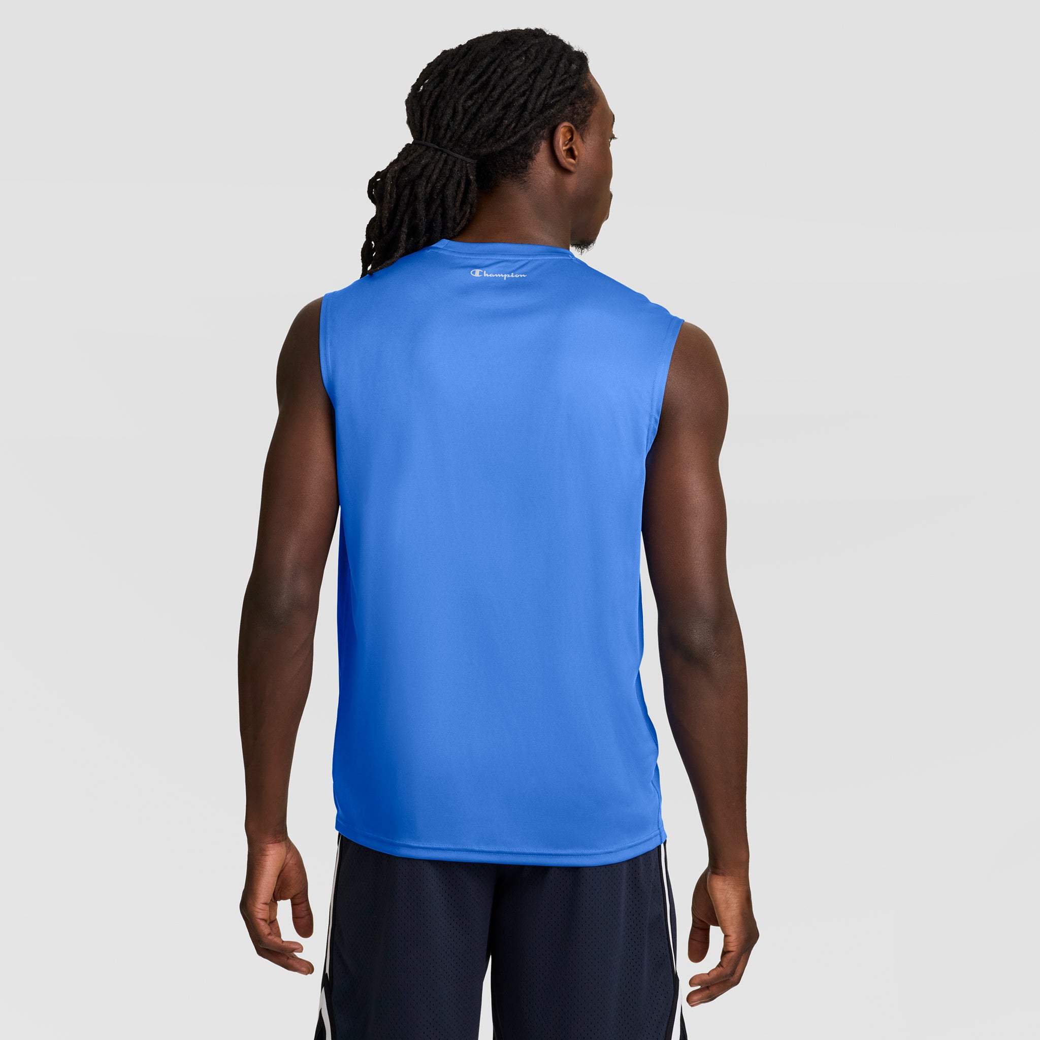 Champion Sport Muscle Tank débardeur homme bleu respirant