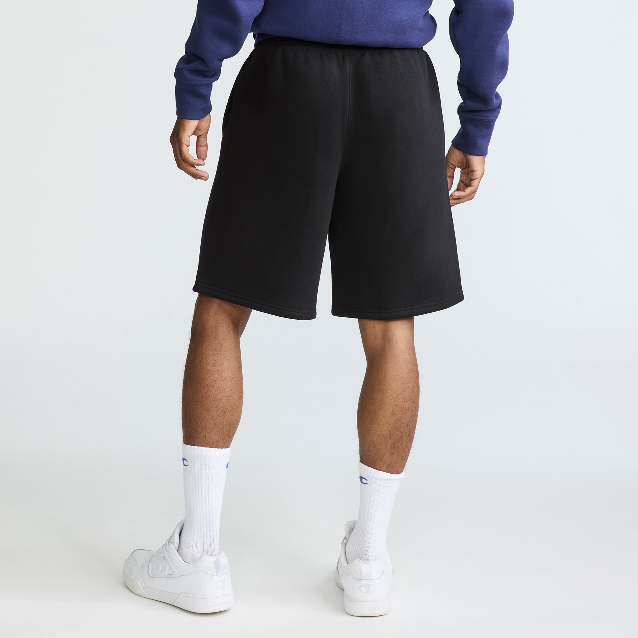 Champion Powerblend 10" Short molleton homme Noir coton