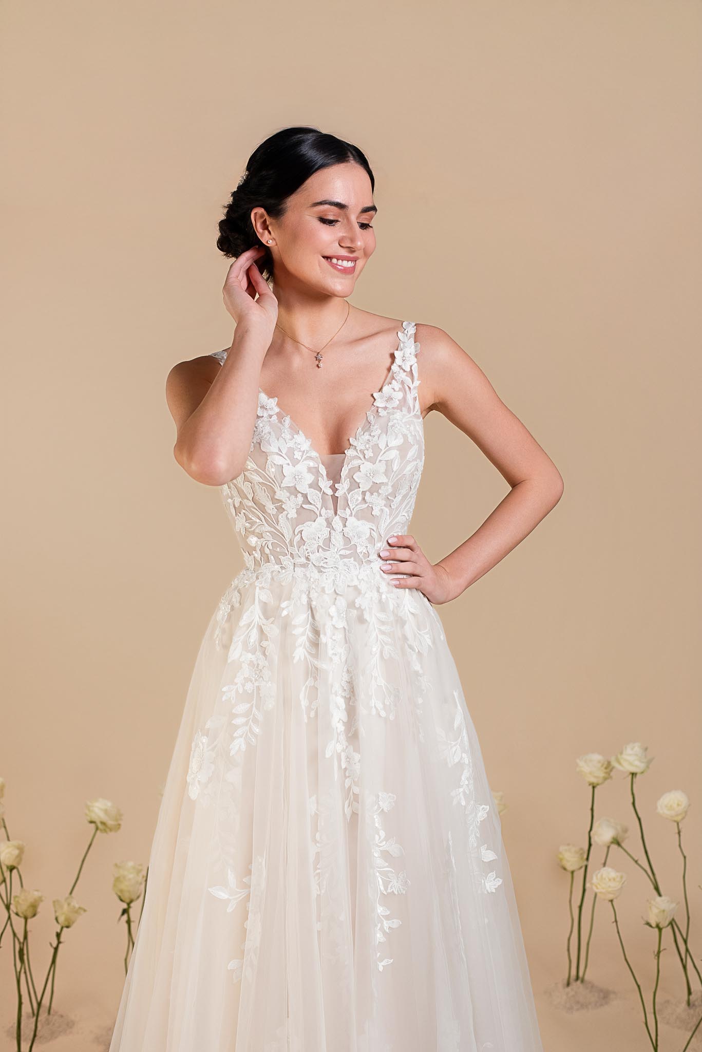 Le Jour de Notre Oui Isaline robe de mariée blanche