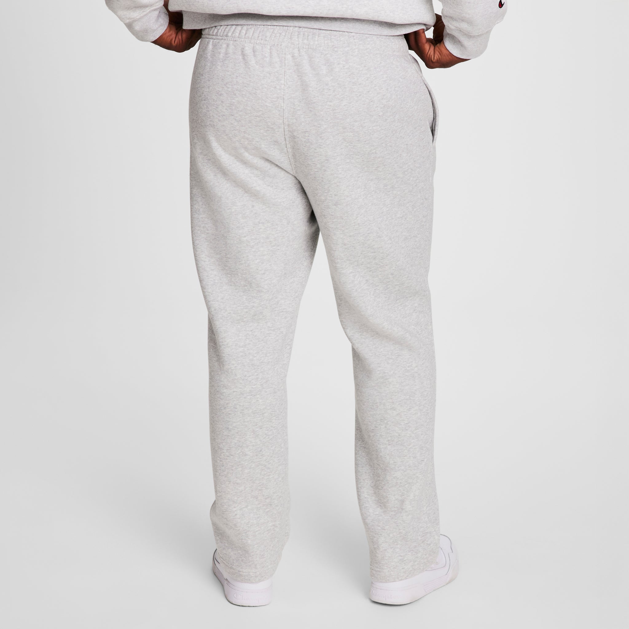 Champion Powerblend jogging gris clair grande taille homme