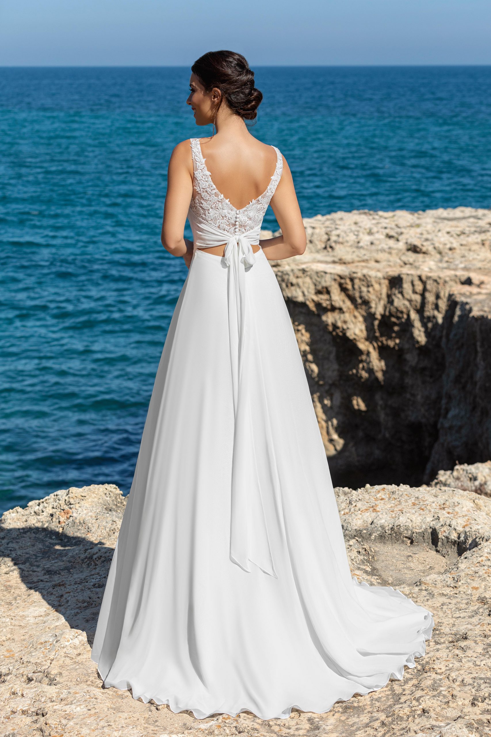Le Jour de Notre Oui Alexia robe de mariée blanche longue