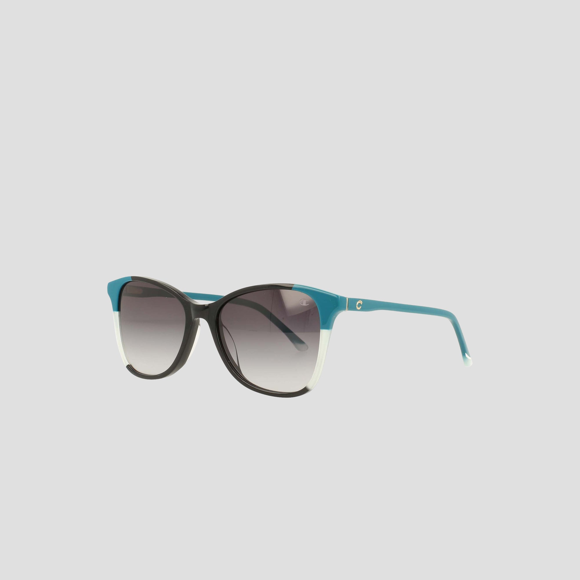 Champion Women's Polarized Catty Square lunettes noires Black Teal