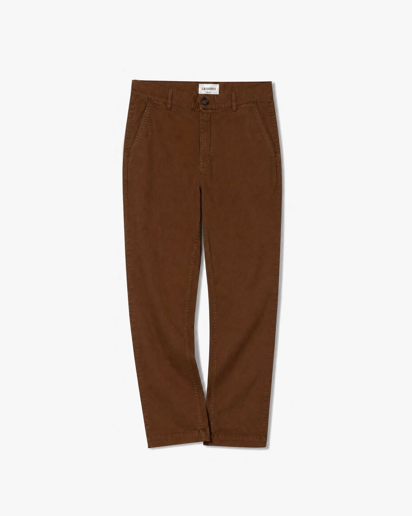 Lafaurie Albert Pantalon Chino Cigare Twill Coton Ajusté
