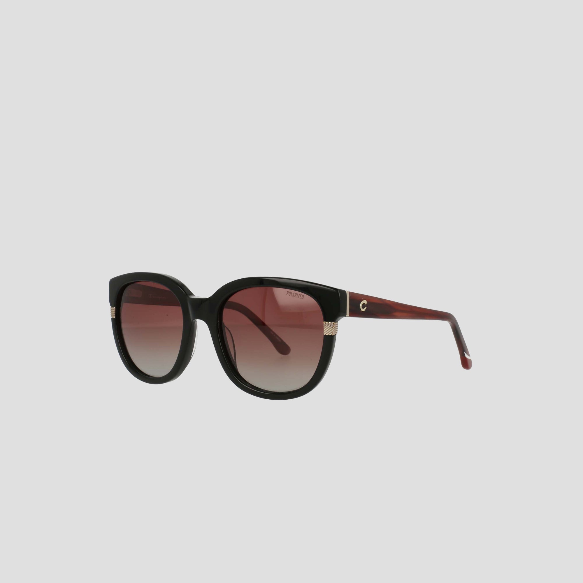 Champion Polarized Lunettes Black Burgundy
