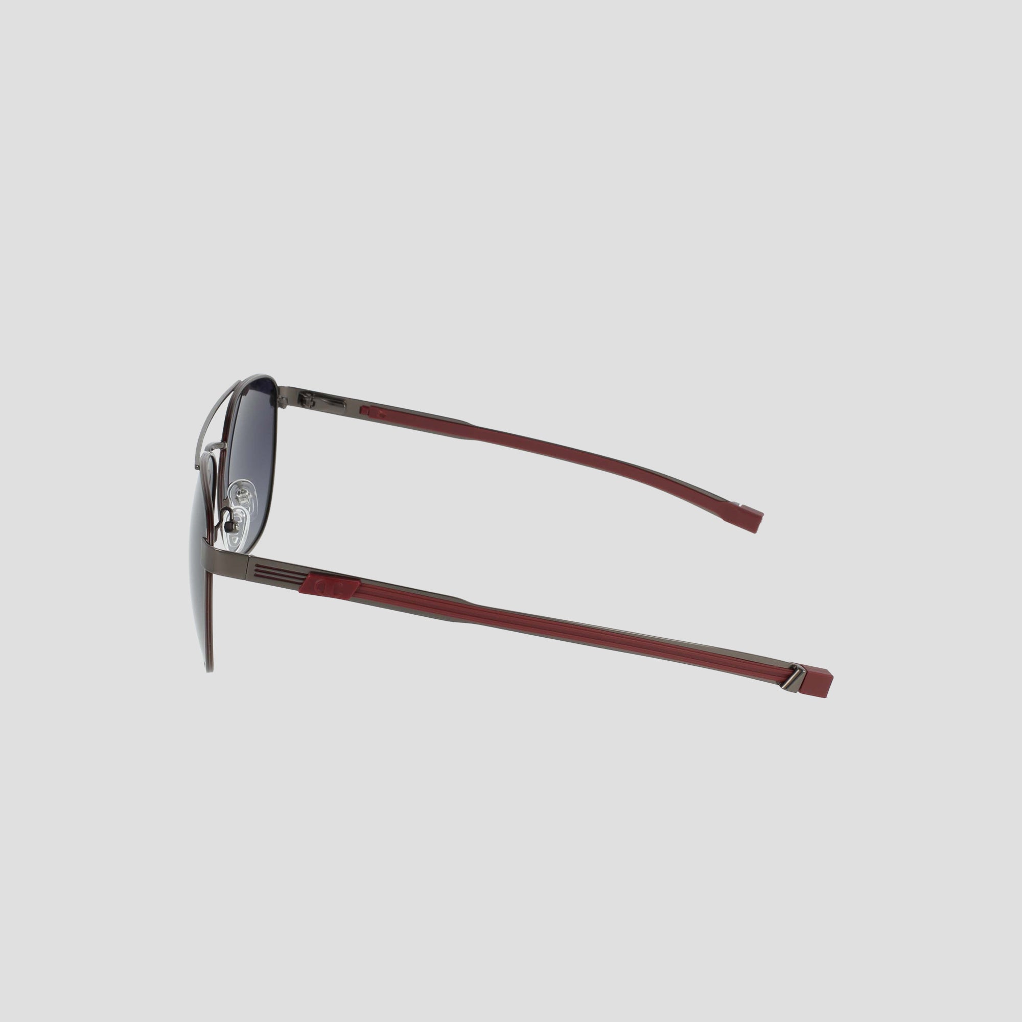 Champion Sunglasses Teo Aviator lunettes soleil Matte Gunmetal Red