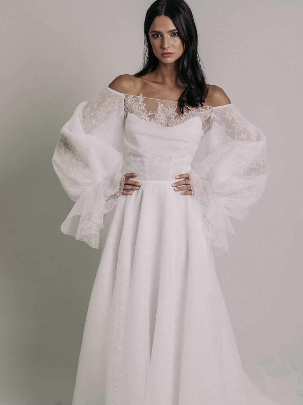 Rime Arodaky Bridal Satellite robe de mariée tulle