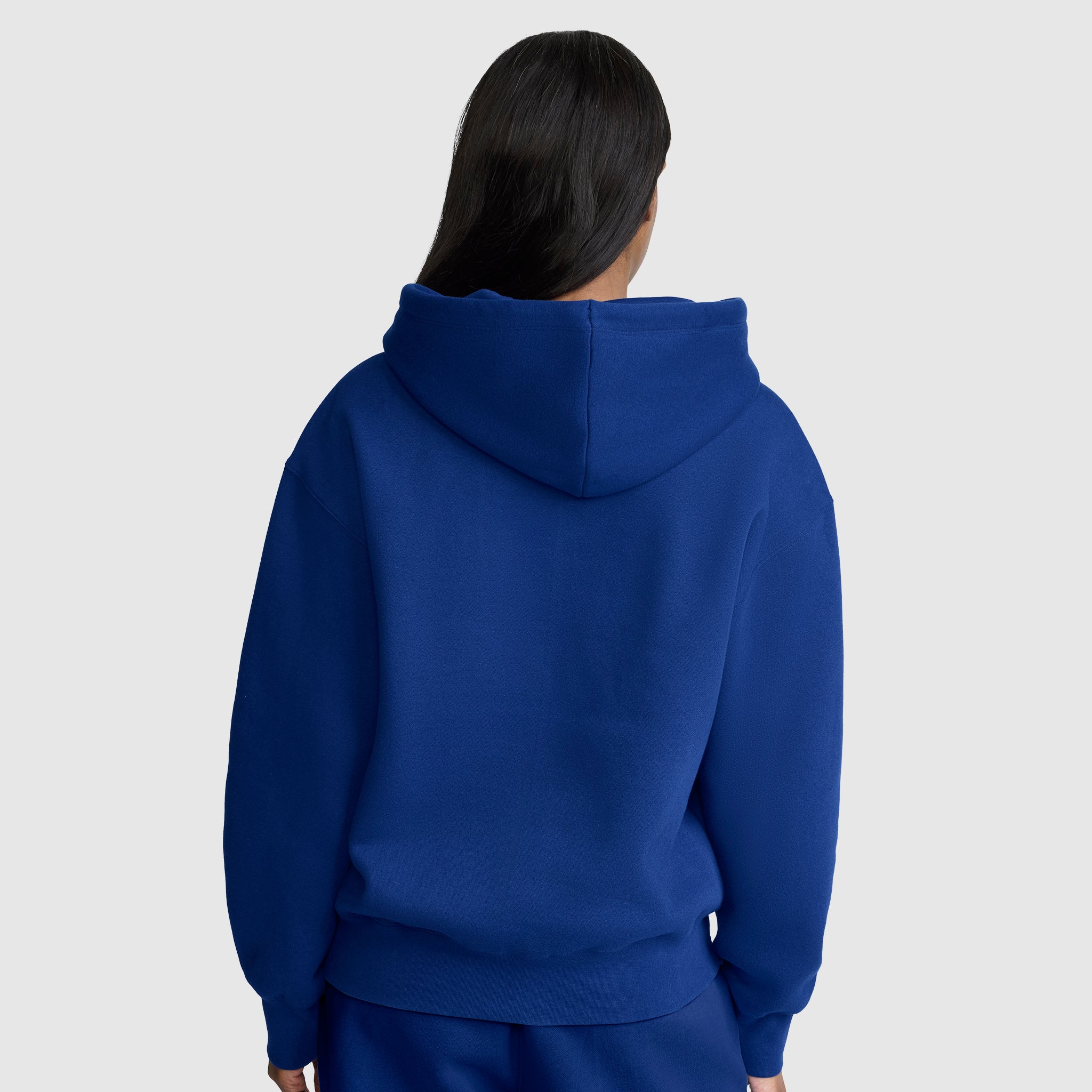 Champion Powerblend sweat zippé femme bleu molleton