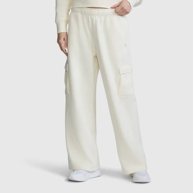 Champion Fleece Cargo Training Pant pantalon Unbleached Cotton