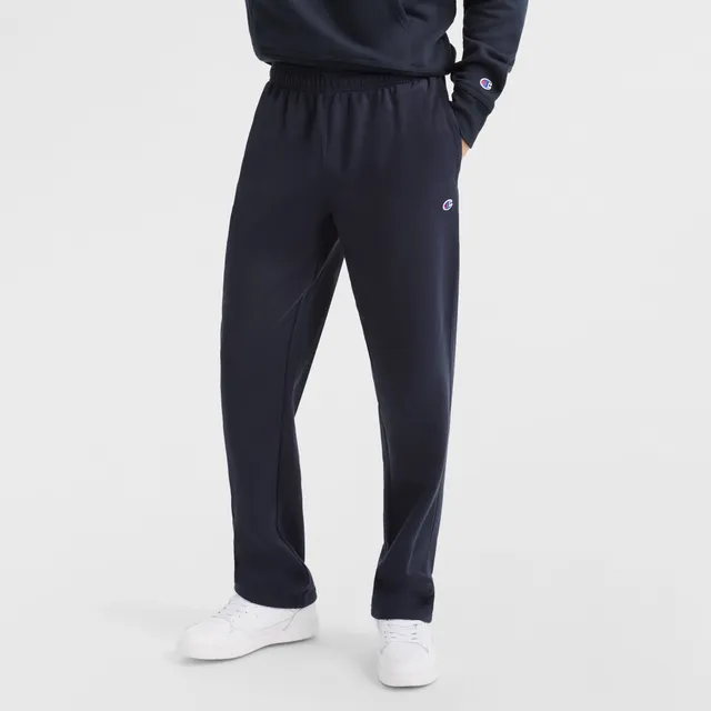 Champion Powerblend Open Hem C Logo sweatpants jogging marine molleton