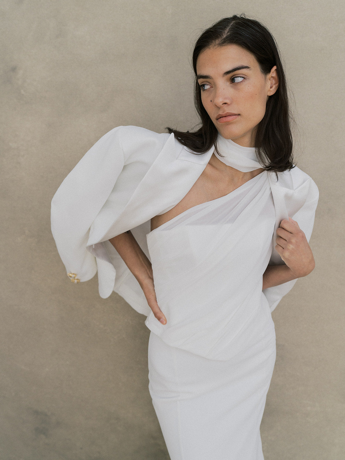 Rime Arodaky Evening Ellis top bustier satin balconnet