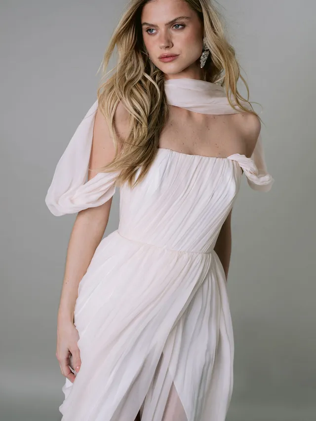 Rime Arodaky Bridal Georgie robe de mariée crêpe 36