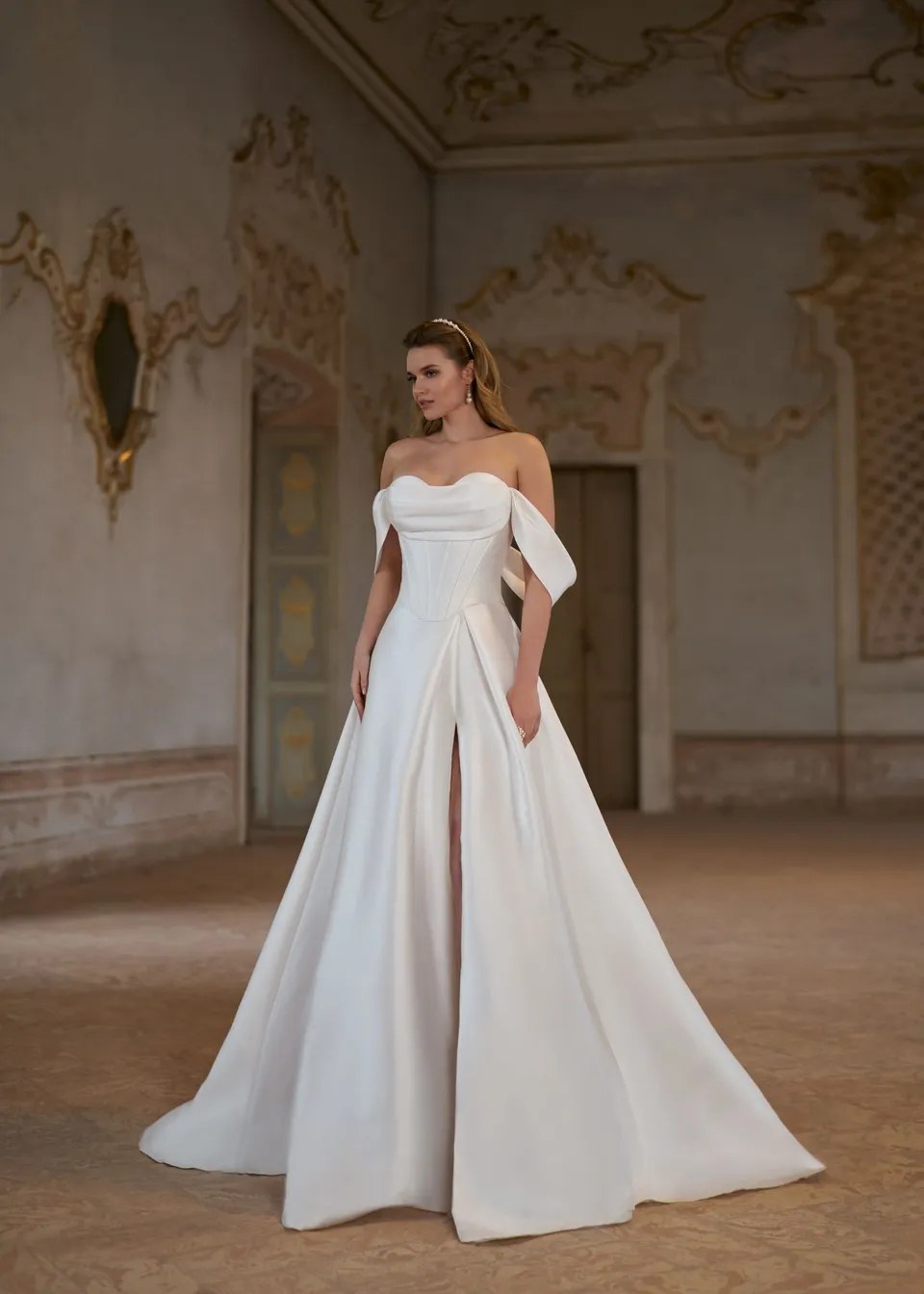 Hervé Paris Mix & Match Noor jupe de cérémonie blanche