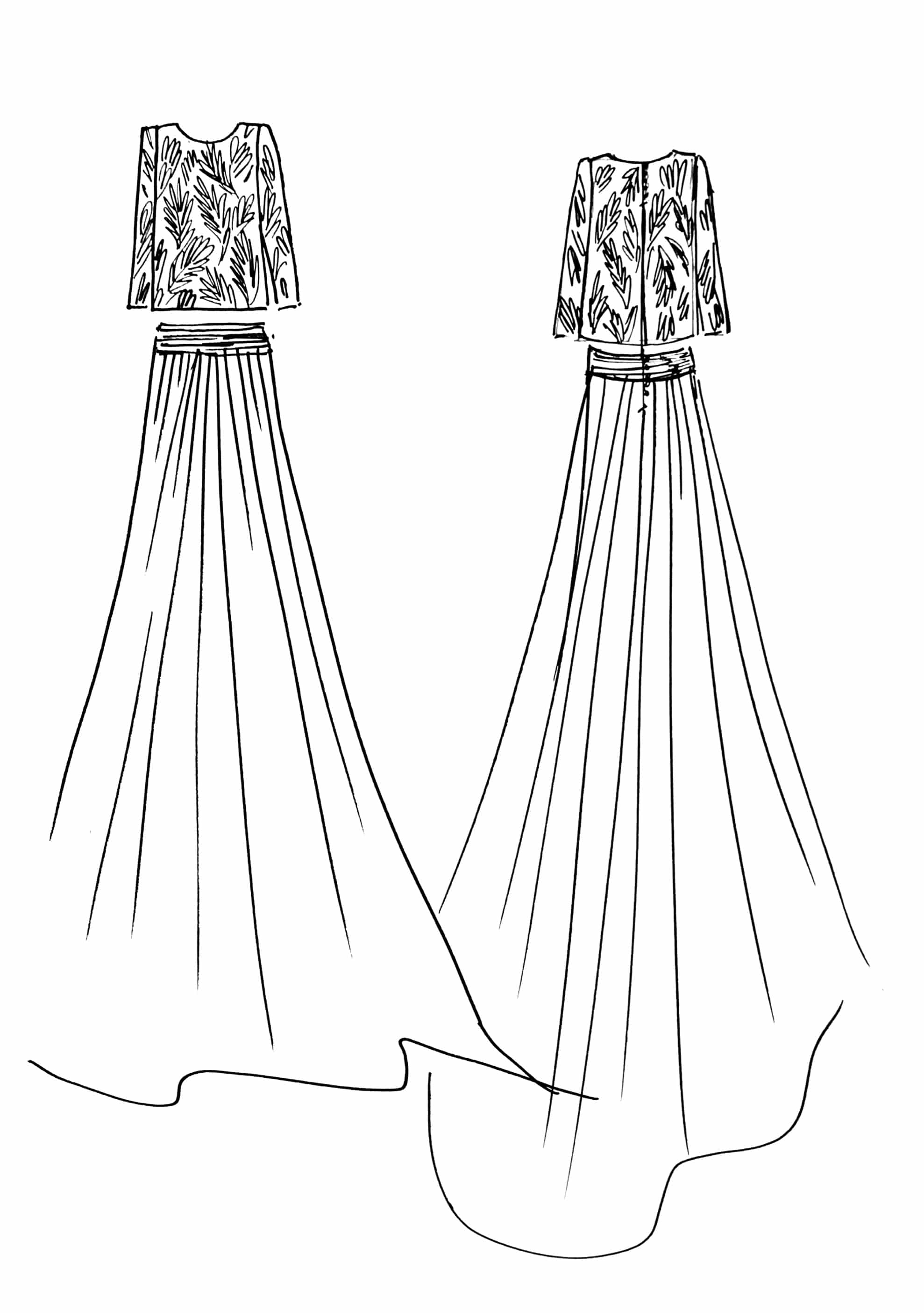 Maison Floret Prêt-à-marier Virgile top broderie bateau