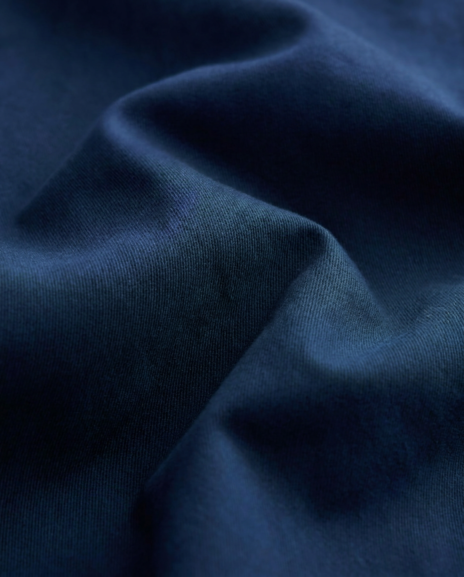 LAFAURIE ALBERT Bleu Petrole chino homme twill coton ajusté