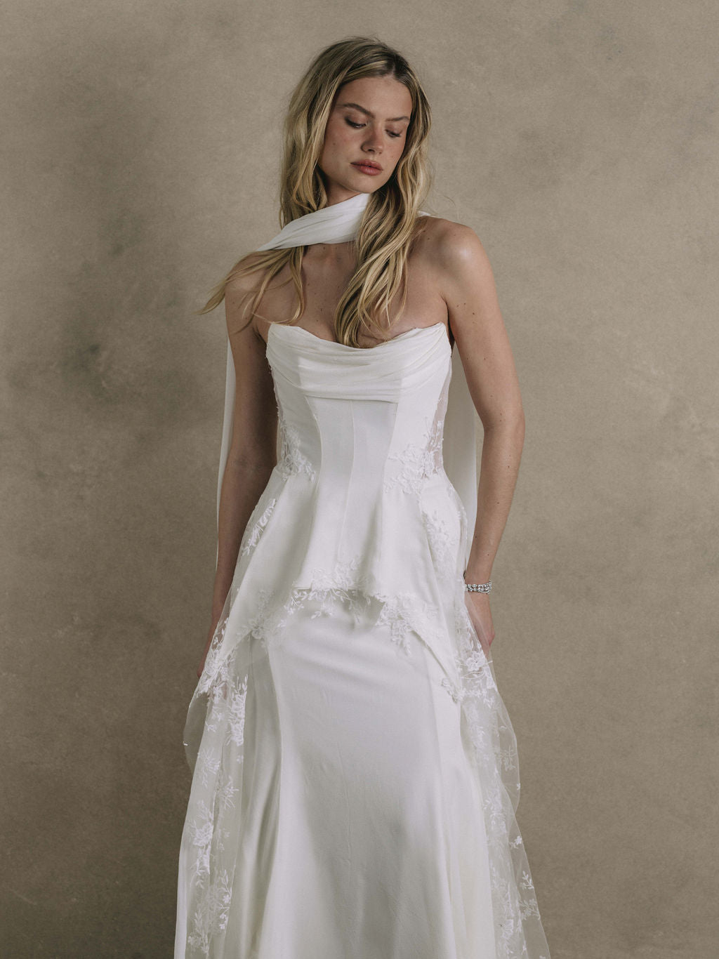 Rime Arodaky Bridal Scarlett robe de mariée corset traîne