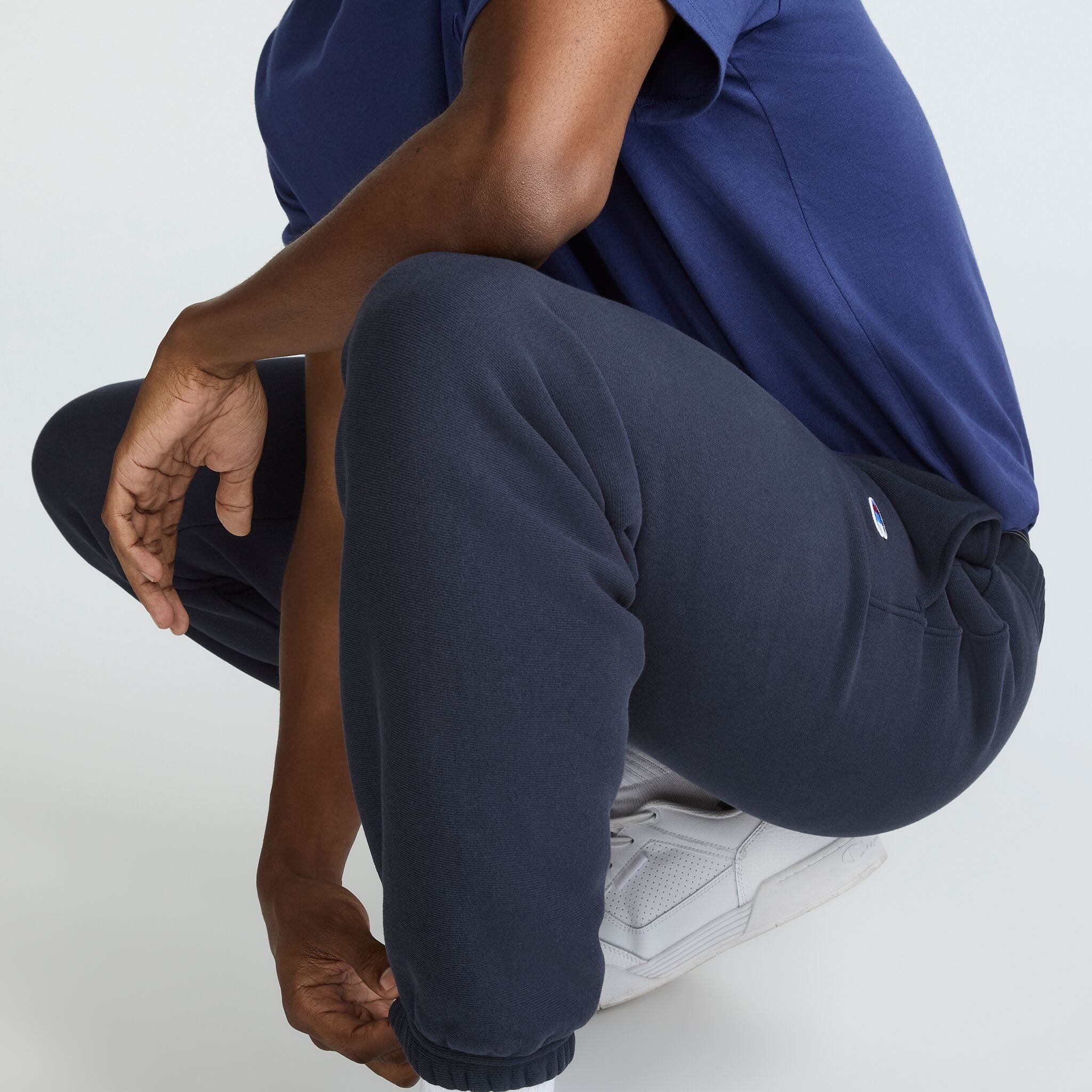 Champion Reverse Weave jogging homme bleu marine molleton