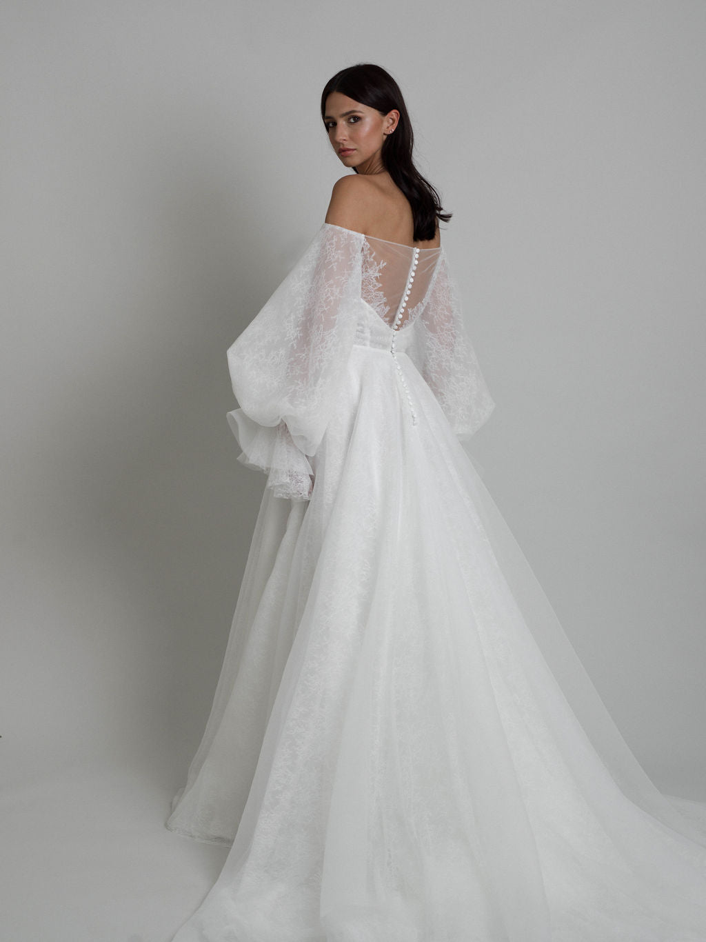Rime Arodaky Bridal Satellite robe de mariée tulle