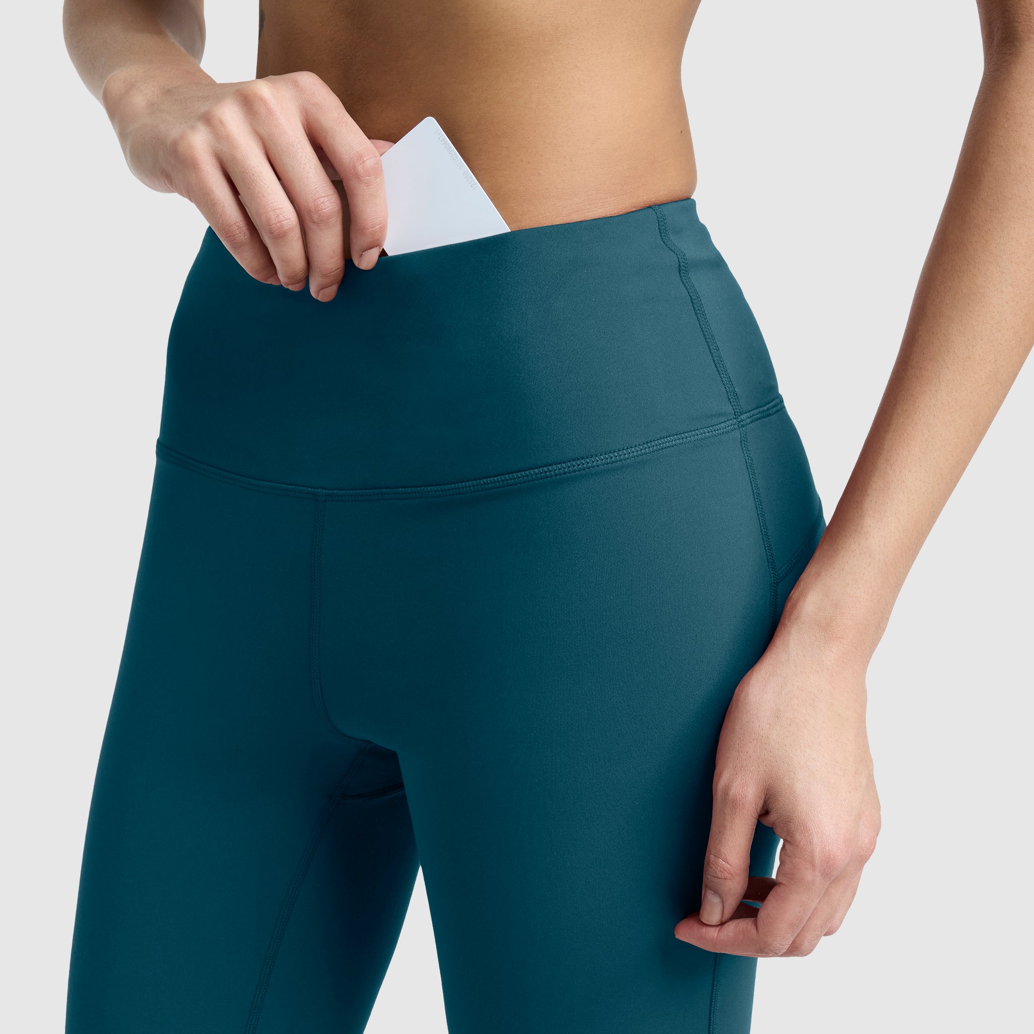 Champion Soft Touch Flare legging évasé vert pétrole anti-odeur