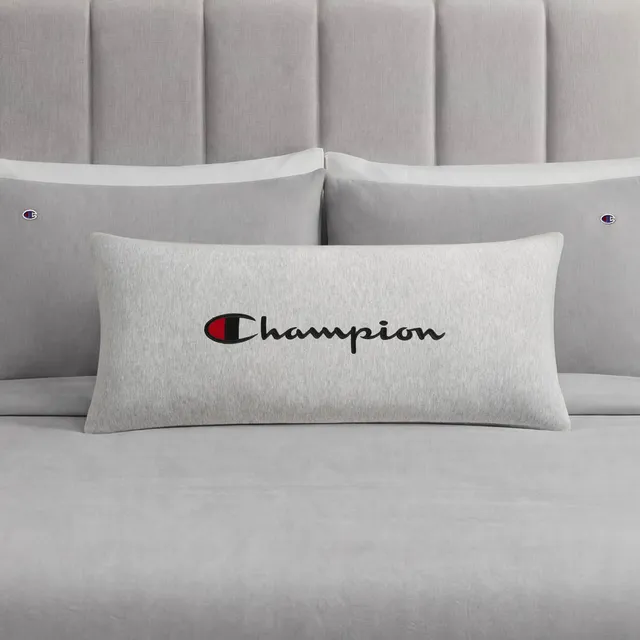 Champion Jersey traversin gris 40x91 cm polyester