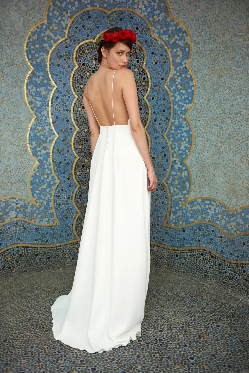 Maison Floret Sur-mesure Austin robe mariée fluide