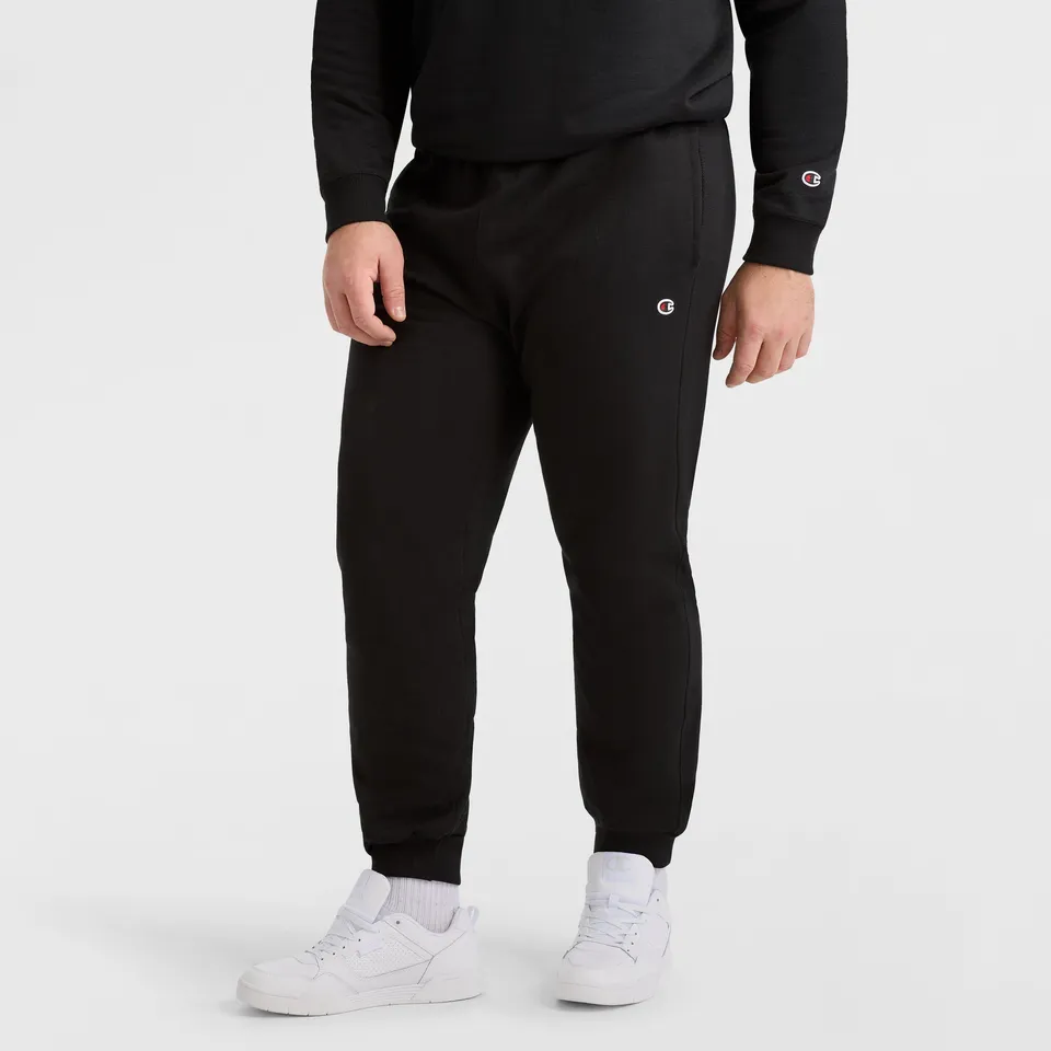 Champion Powerblend Jogger C Logo homme noir grande taille