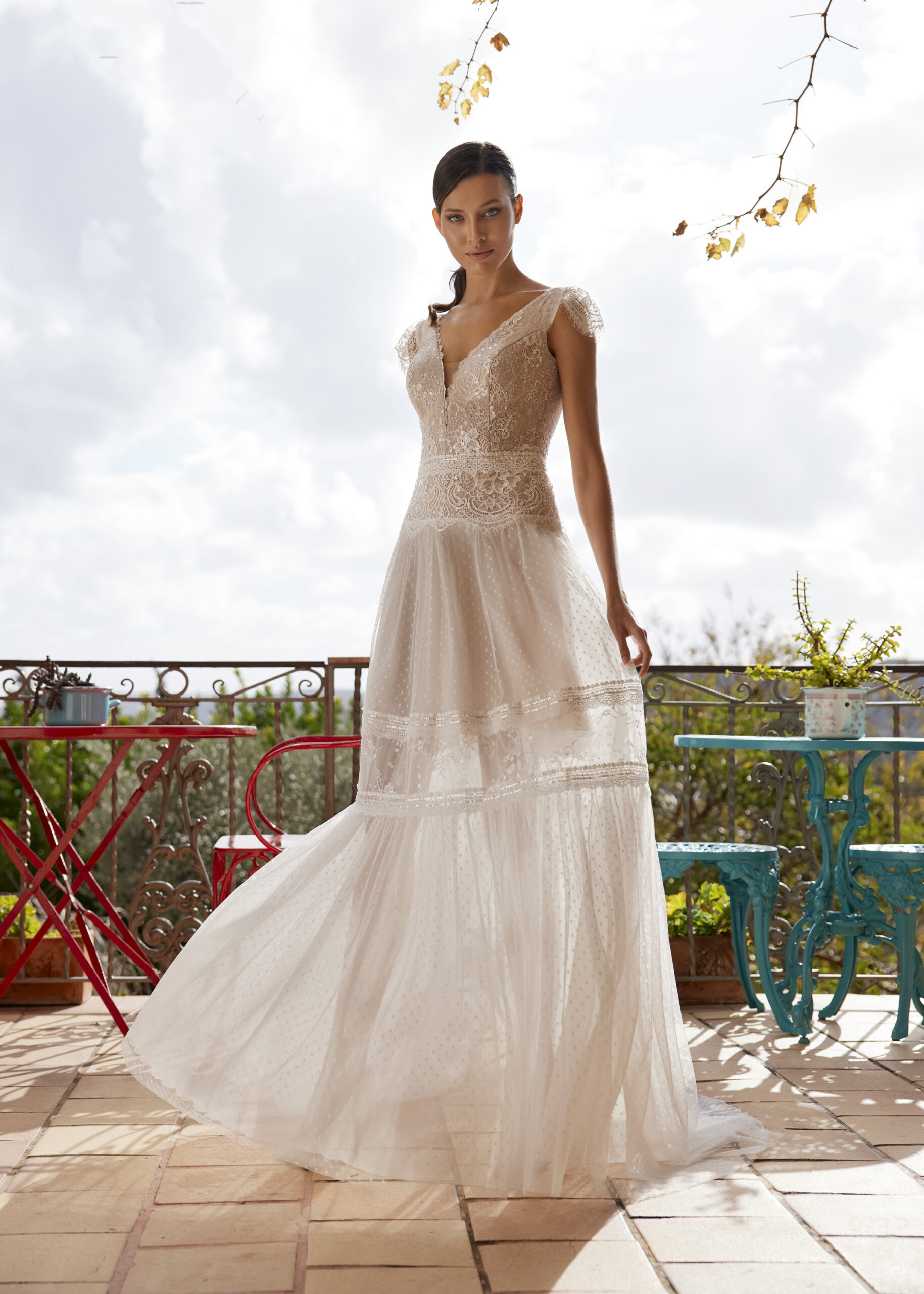 Hervé Paris My Freedom Angela robe de mariée fluide