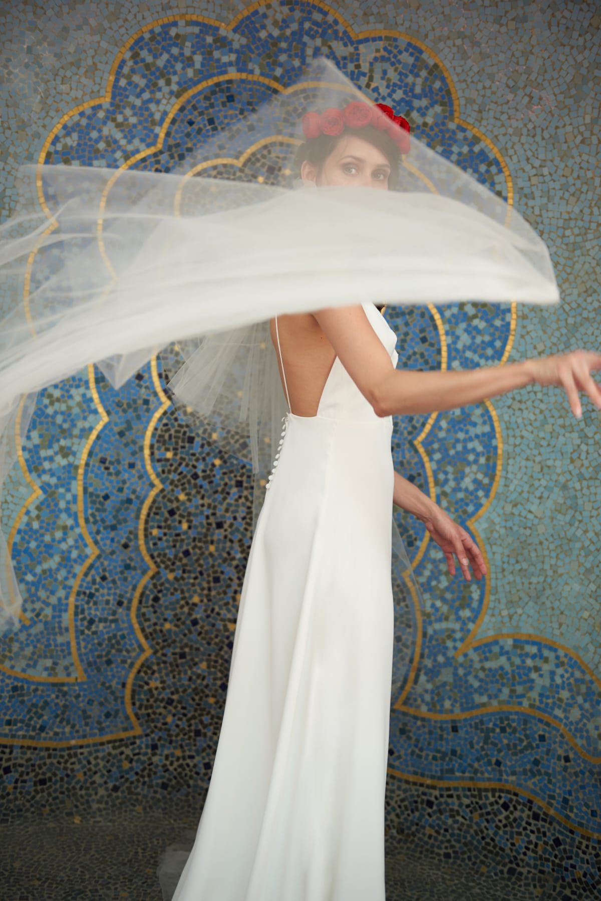 Maison Floret Sur-mesure Austin robe mariée fluide