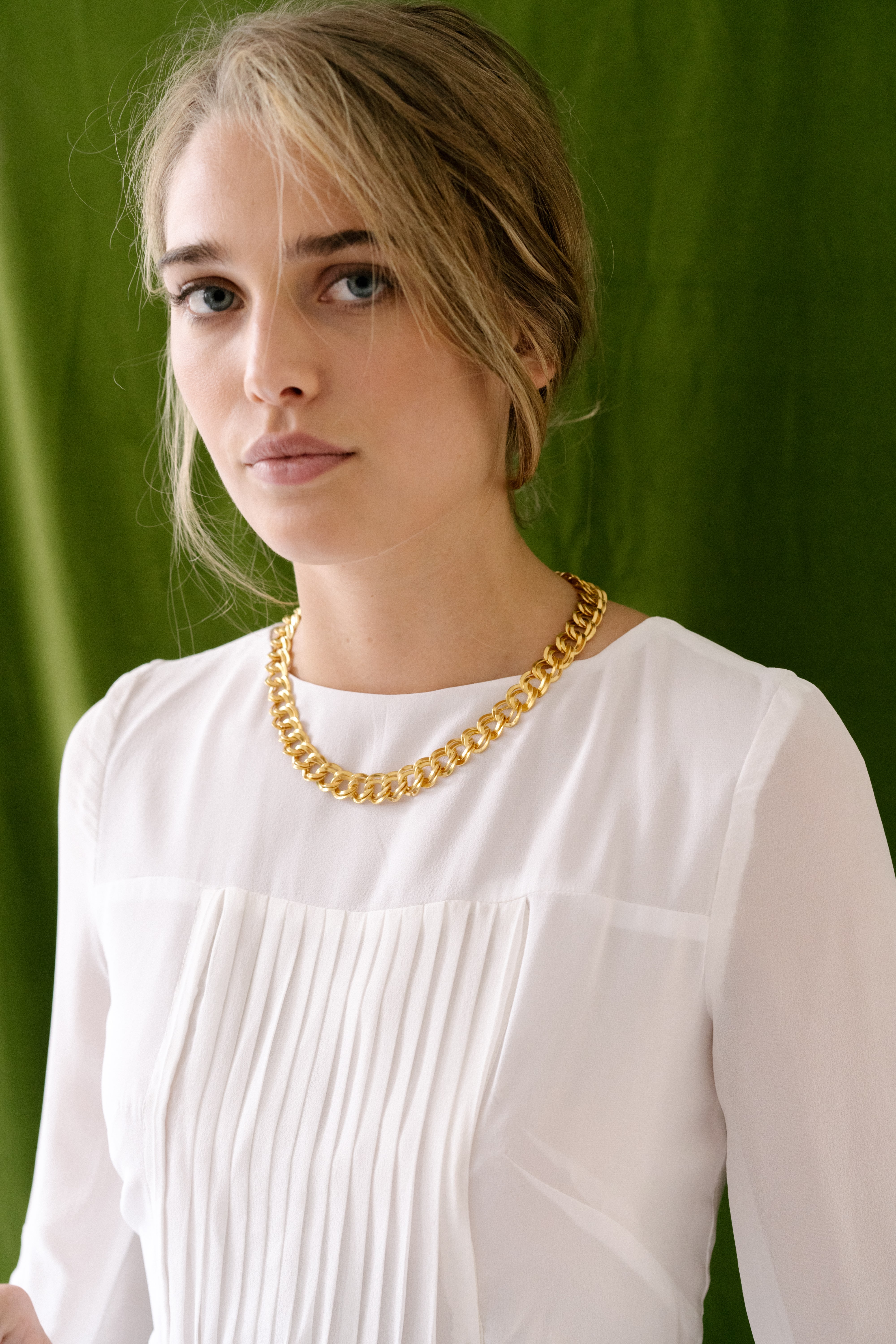 Maison Floret Sur-mesure Elias robe de mariée plissée soie