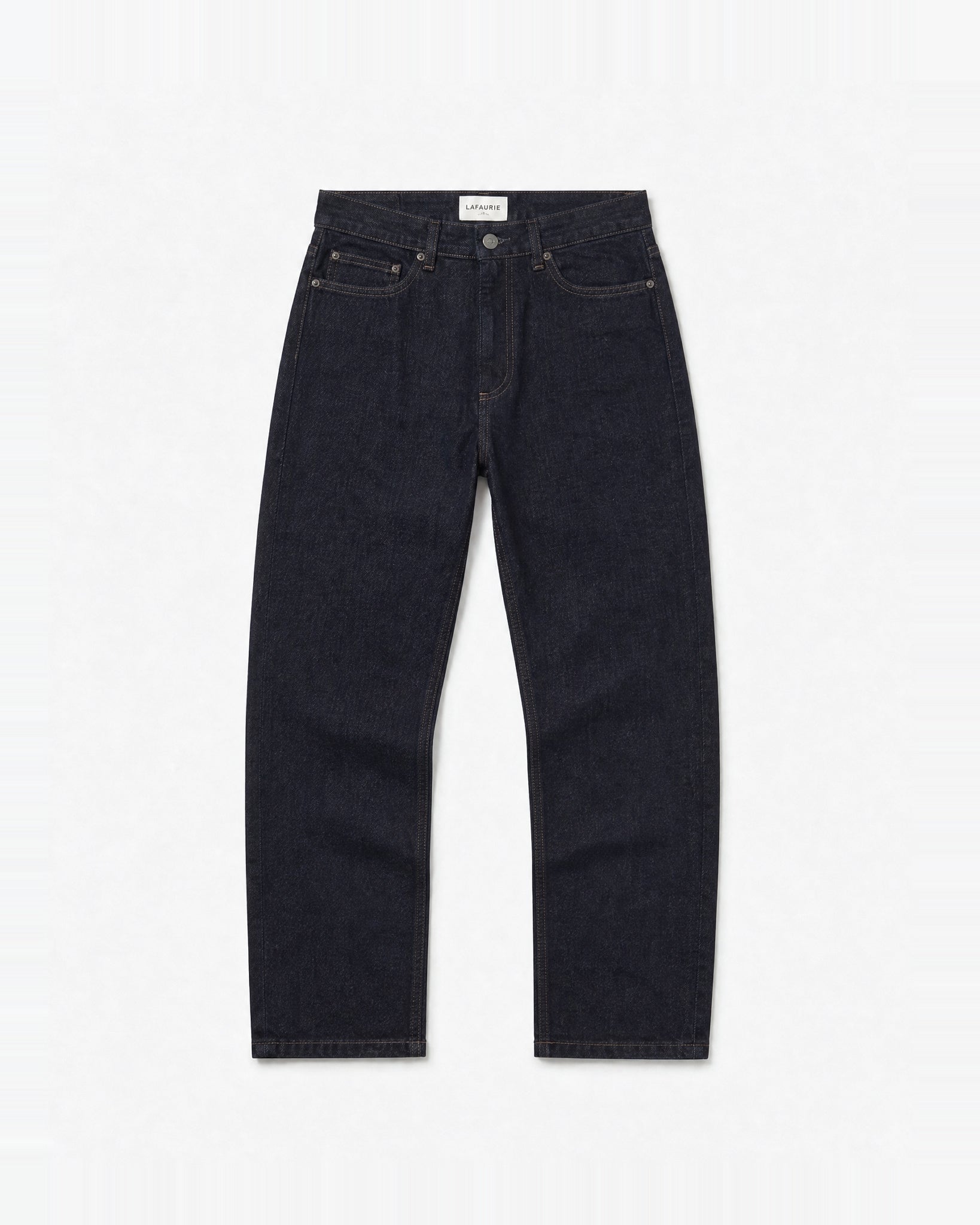 LAFAURIE BRADY jean droit denim rincé 100% coton