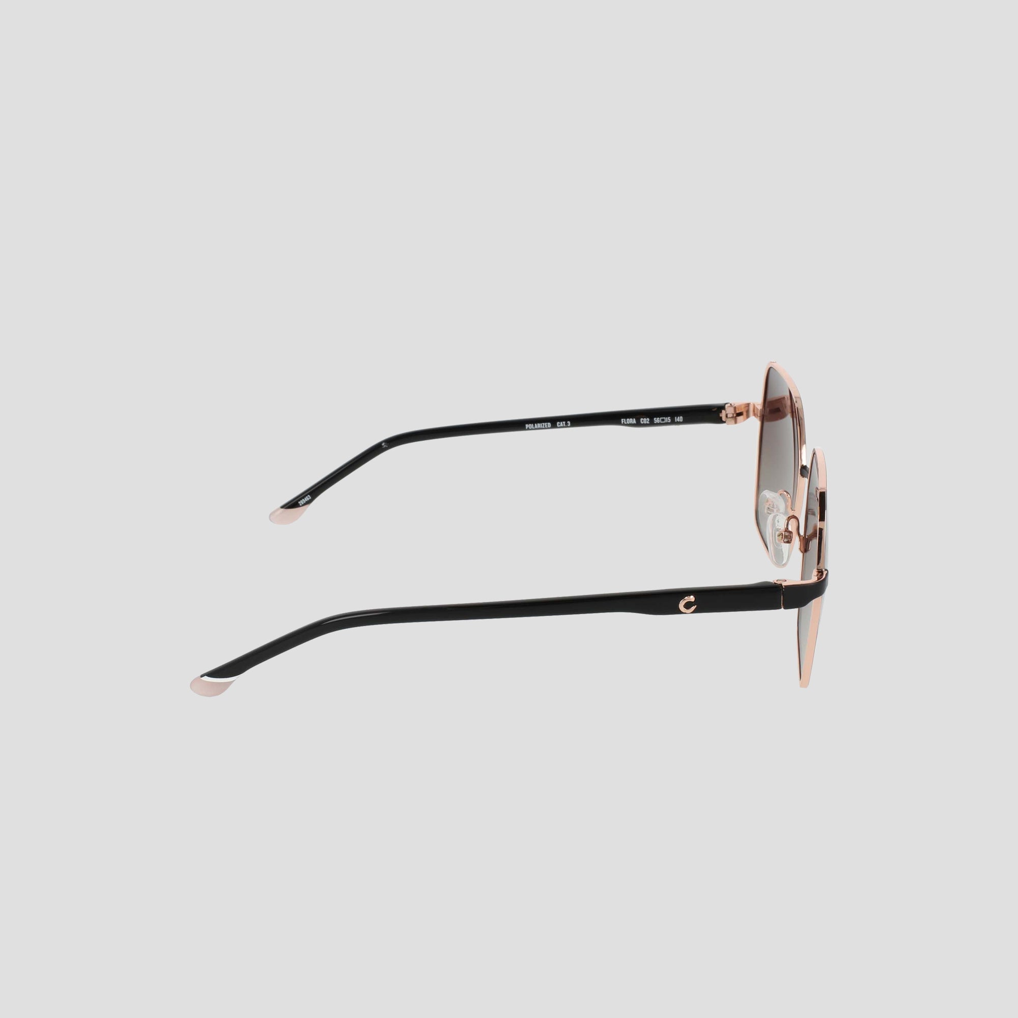 Champion Sunglasses Flora Boho lunettes soleil noir mat femme